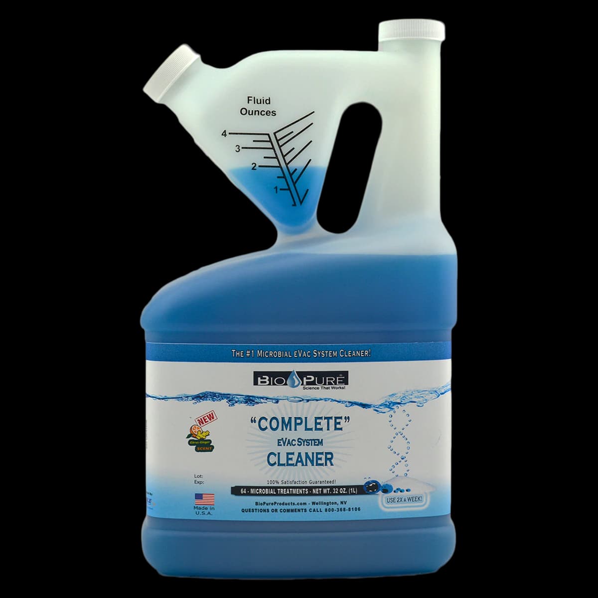 Bio-Pure Liquid eVac Cleaner (LSF), 32 oz, 6/Box, 01KWVT5YQYK3HWZFTM51J9Z427 - Bio-Pure Liquid eVac Cleaner (LSF) 32oz - Image 1