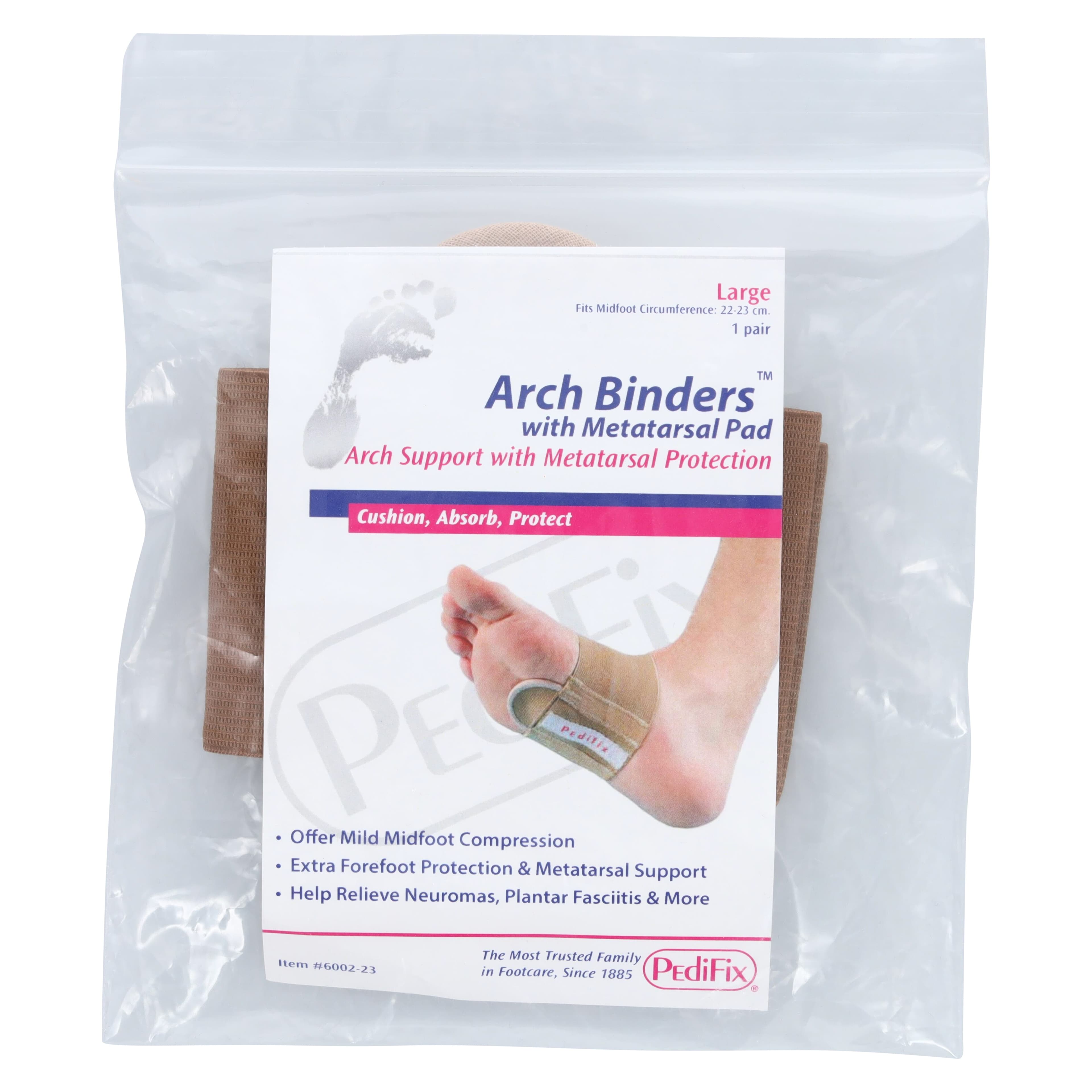 Pedifix Arch Binder Stabilizing Bandage, Neoprene, Adult Large, 23 cm, Left/Right thumbnail 4