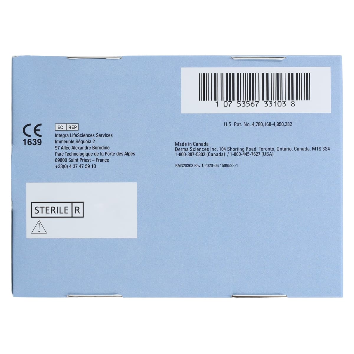Suture Strip Wound Closure Strip, 1/2" x 4", Neutral, Water Resistant, Adherent, Sterile, 300/Box thumbnail 6