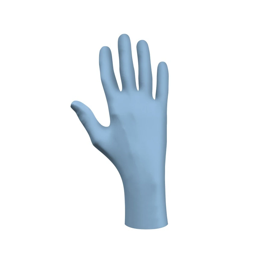 N-Dex Ultimate Nitrile Exam Gloves, Powder Free, Non-Sterile, Small, Blue - N-Dex Glove PF Nitrile - Image 1
