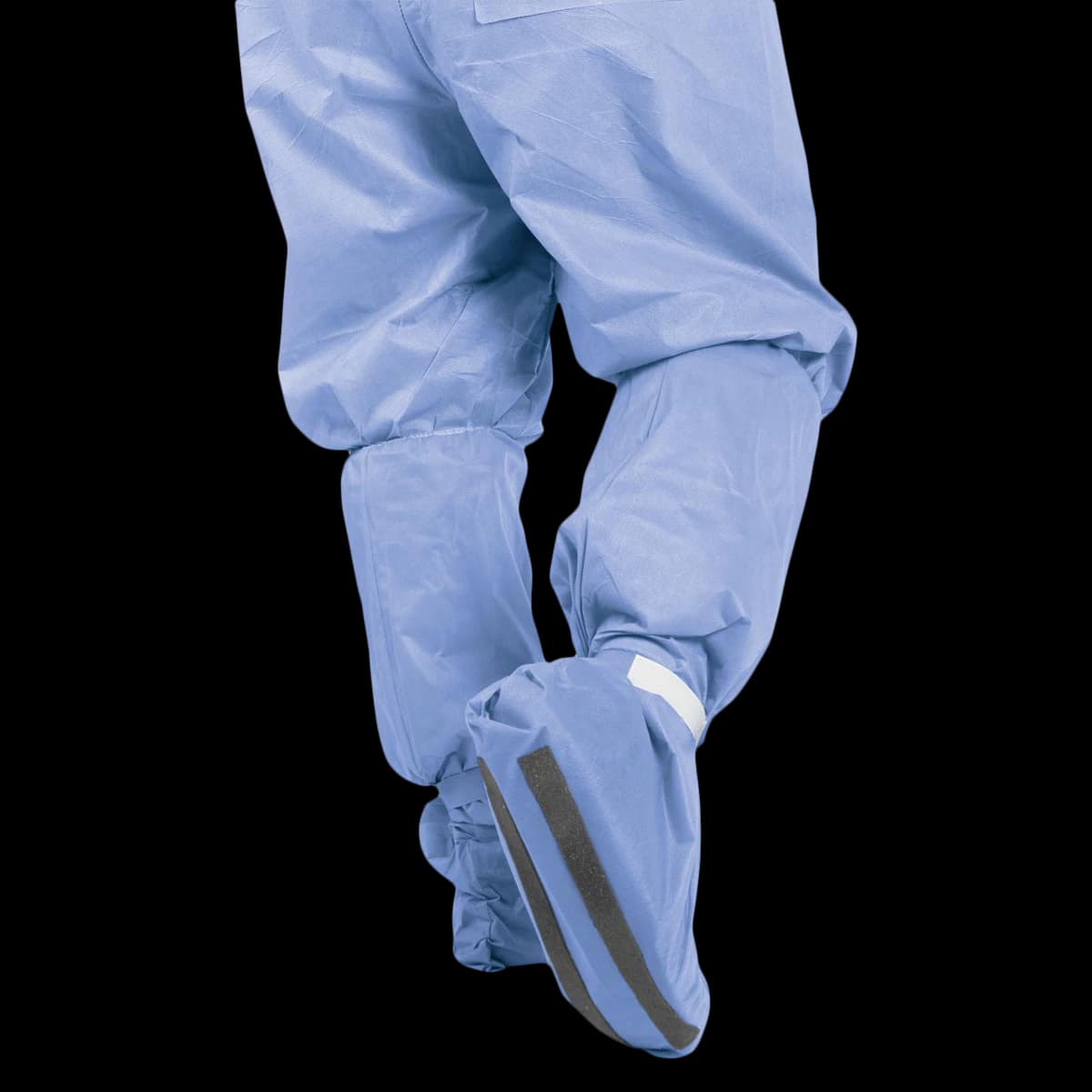Medline Prevention Plus Boot Cover, X-Large, Blue, Knee High, Hook & Loop Closure, Disposable, Fluid Resistant, 150/Case - BootCover,IMPRV,Knee HIGH ,BLU - Image 1