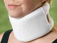 Medline Serpentine Cervical Collar, Adult, Firm Foam, 4" x 22", One Size - Collar Cervical 4" Firm - Image 1