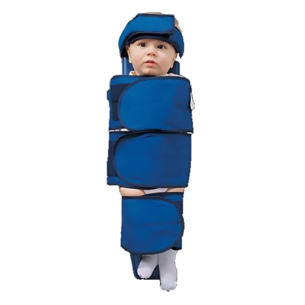 Olympic Immobilization Papoose Board, Small, Infant/Toddler, Blue - Olympic Papoose Board Sm - Image 1