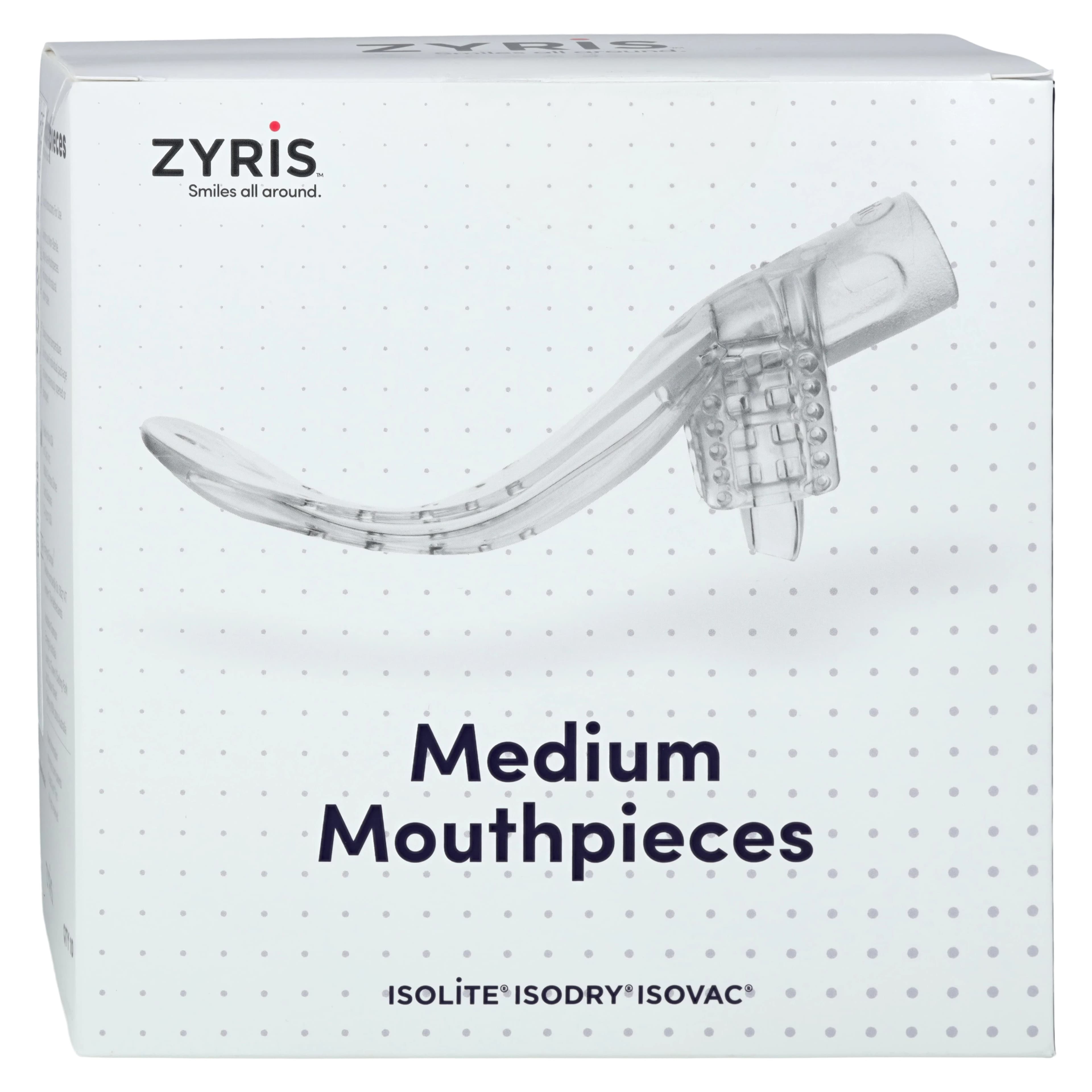 Isolite Posterior Mouthpiece, Medium, Clear, 10/Pack, CIL0701 - Isolite Posterior Mouthpiece Medium Pack of 10 - Image 1