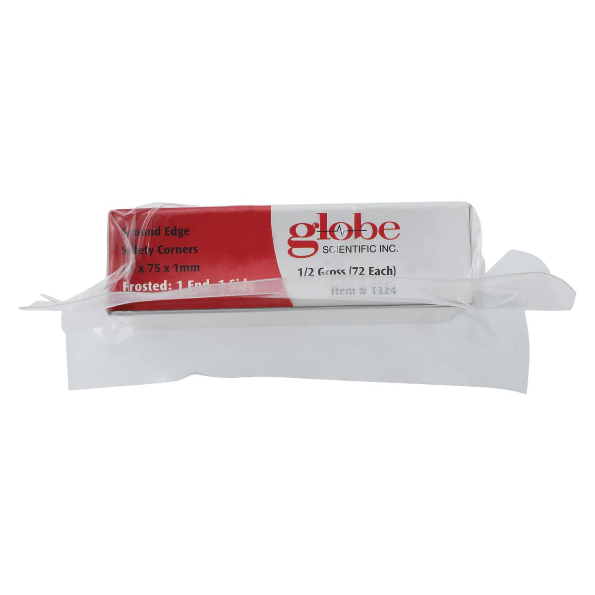Globe Scientific Slide Microscope Frosted, Glass, 25x75mm, 90D Grounded Edges, Safety Corners, 72/Box thumbnail 4