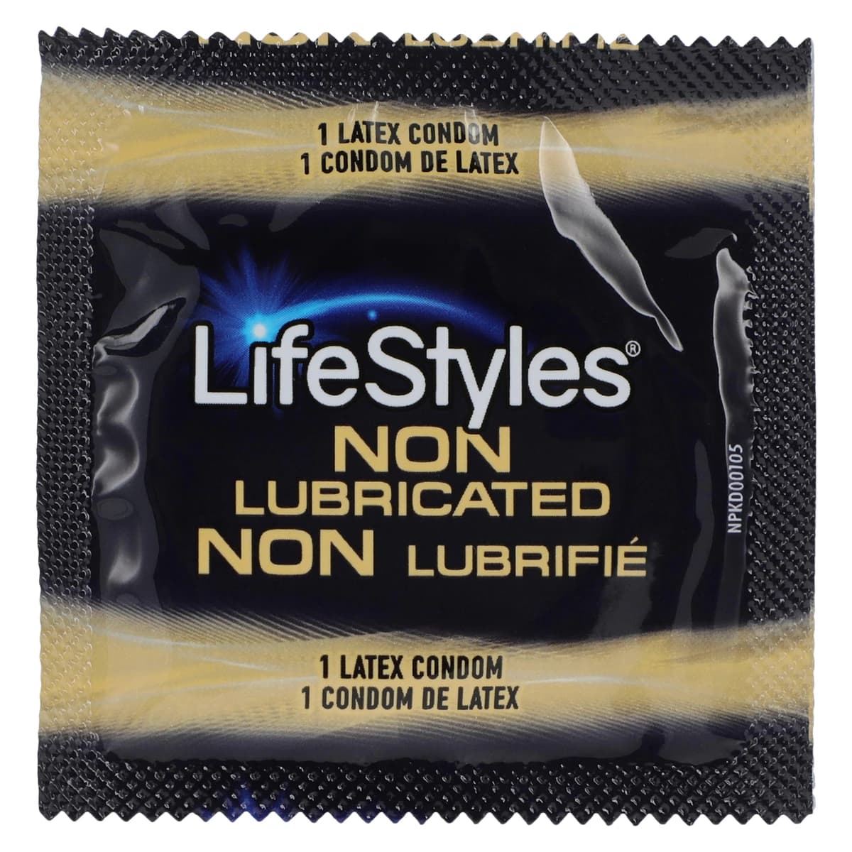 Lifestyles Condoms Non-Lubricated, Disposable, 1008/Case - Lifestyle Condoms Non-Lube - Image 1