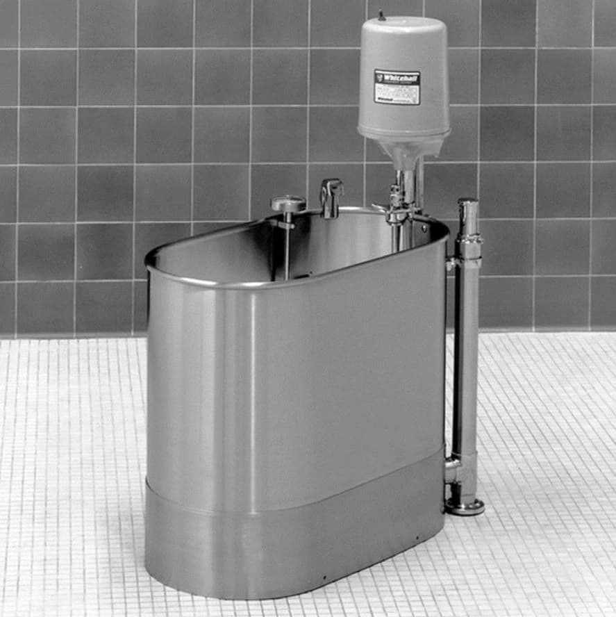 Whitehall Mfg Co Extremity Whirlpool, Stationary, 28" x 15" x 18" - Extremity Whirlpool28"X15"X18" - Image 1