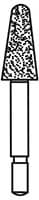 Classique™ Diamond Bur FG, Coarse, Taper Round End, #856, 2.5 mm Diameter, 5/Pkg, 856-025C - Classique™ Diamond Burs – FG, Coarse - Taper Round End, # 856, 2.5 mm Diameter, 5/Pkg - Image 1
