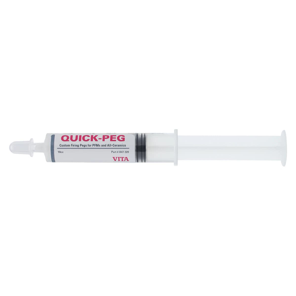 Vita Quick-Peg Custom Firing Syringe, 10cc, Pack of 3 thumbnail 2