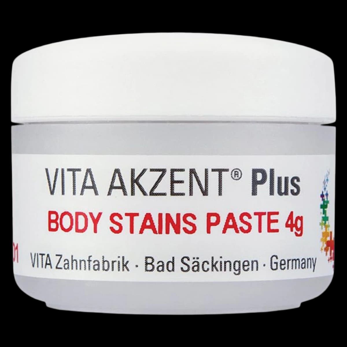 VITA AKZENT® Plus Body Stains Paste, BS04 Olive-Grey, 4g Jar - VITA AKZENT® Plus Body Stains Paste BS04 Olive-Grey 4g - Image 1