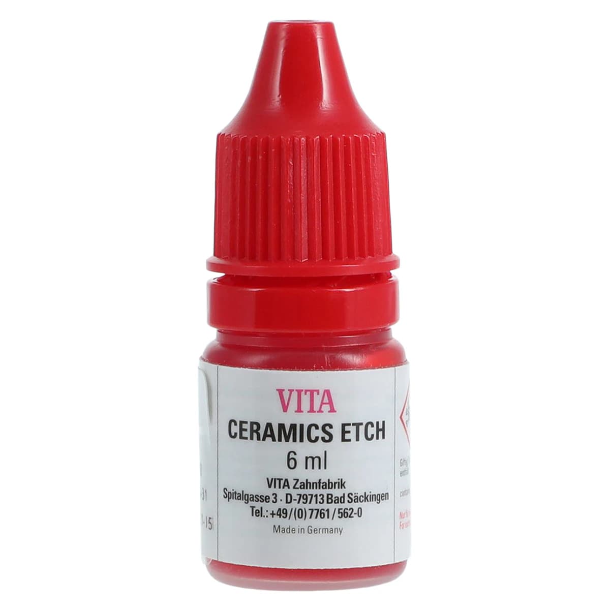 VITA CEREC Ceramics Etch, 5% Hydrofluoric Acid Gel, 6 ml Bottle, FCE6 thumbnail 3