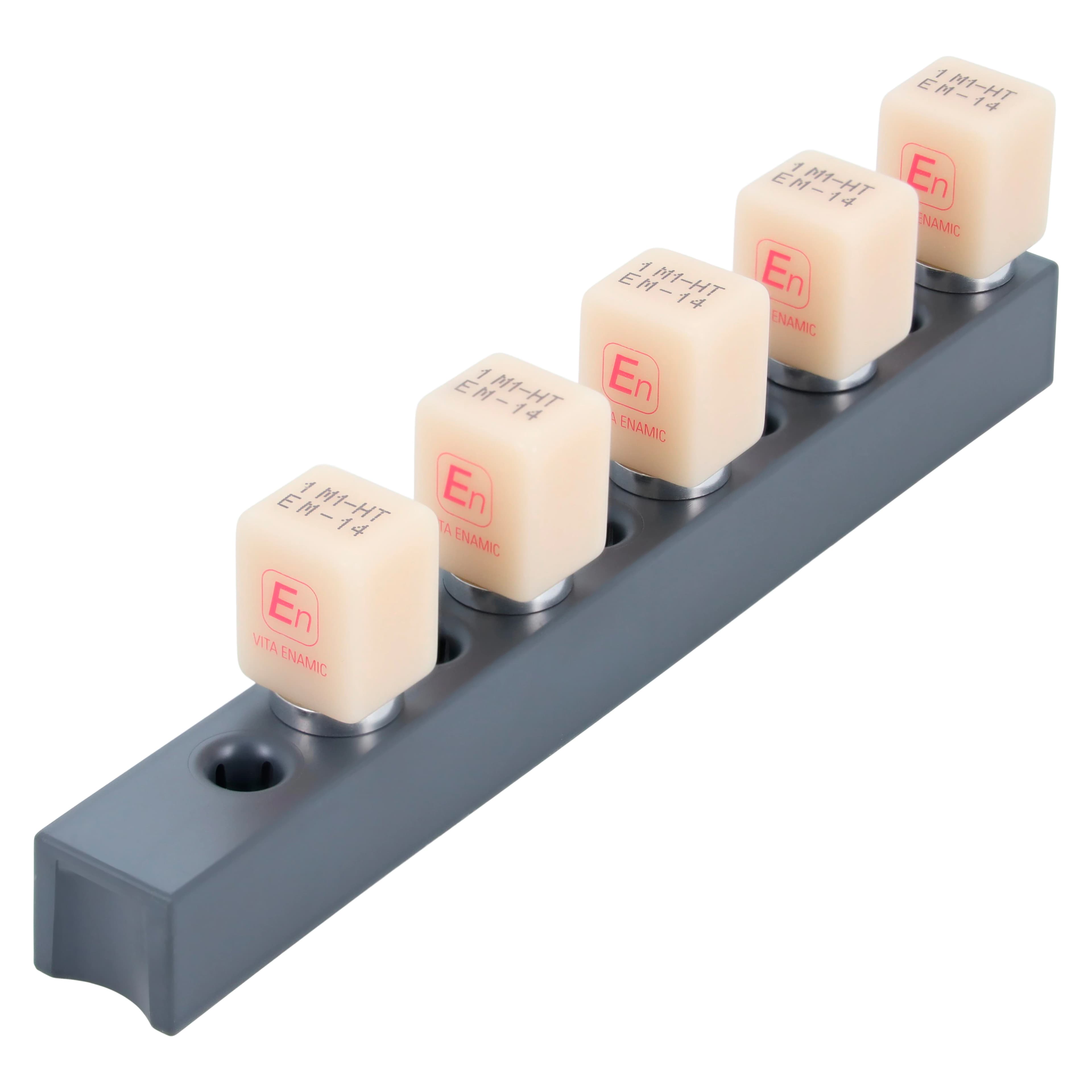 VITA ENAMIC HT 14 Milling Blocks, Shade 1M1, High Translucency, 14mm, Pack of 5 thumbnail 2