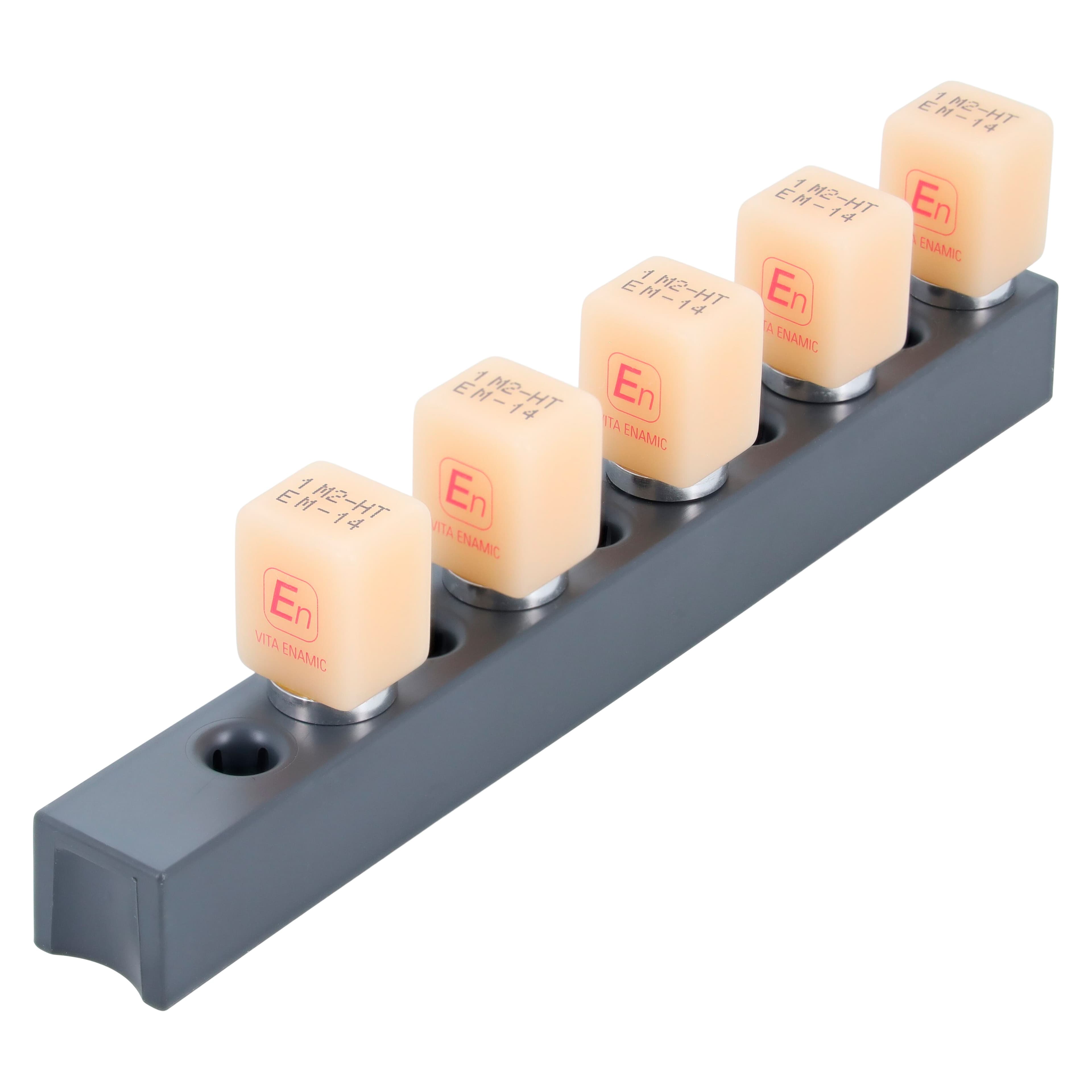 VITA ENAMIC HT Hybrid Ceramic Milling Blocks, Shade 1M2, 14 mm, for CEREC/inLab MC XL, 5/Pack thumbnail 2