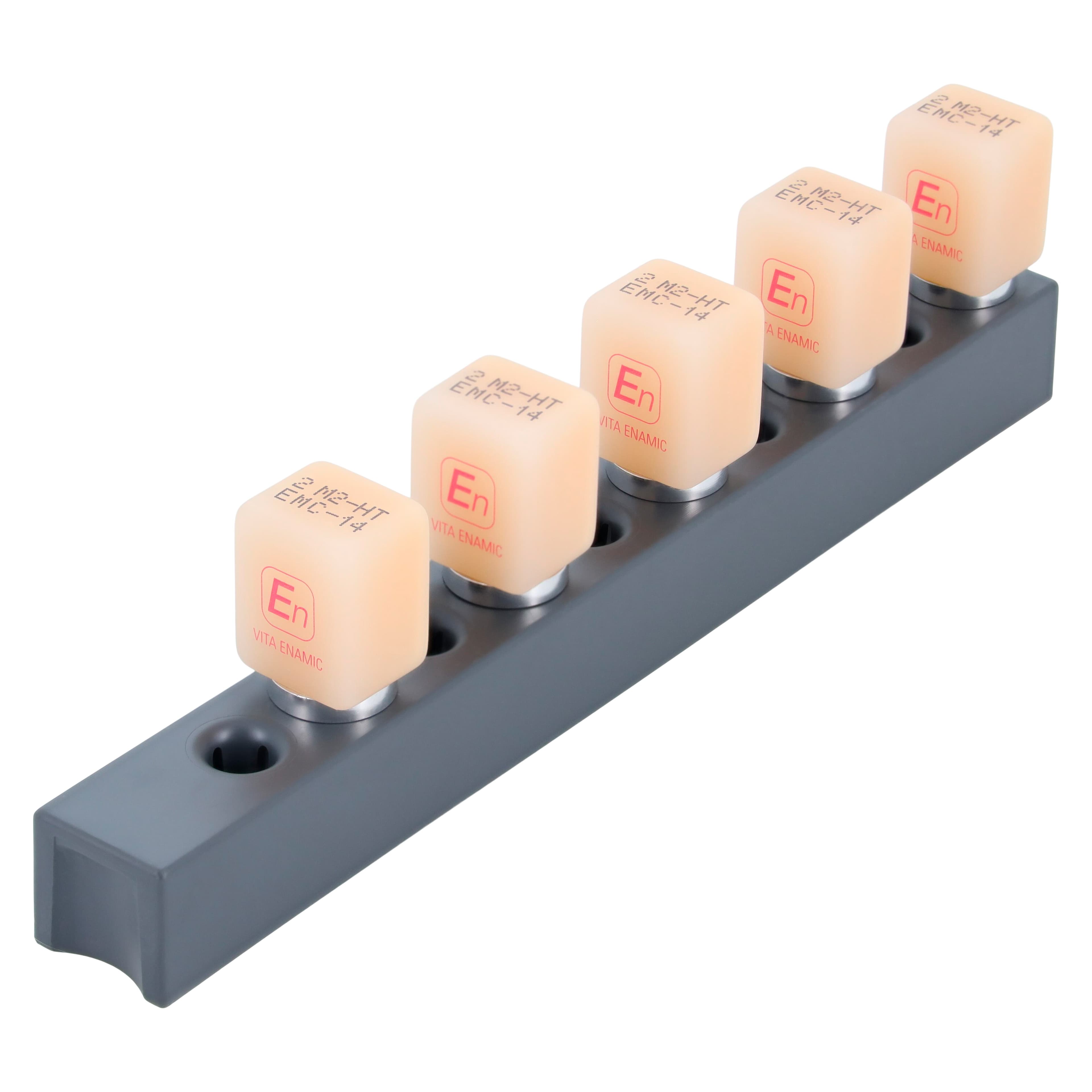 VITA ENAMIC multiColor HT CAD/CAM Milling Block for CEREC/inLab, 14 mm, Shade 2M2, 5/Pack thumbnail 2