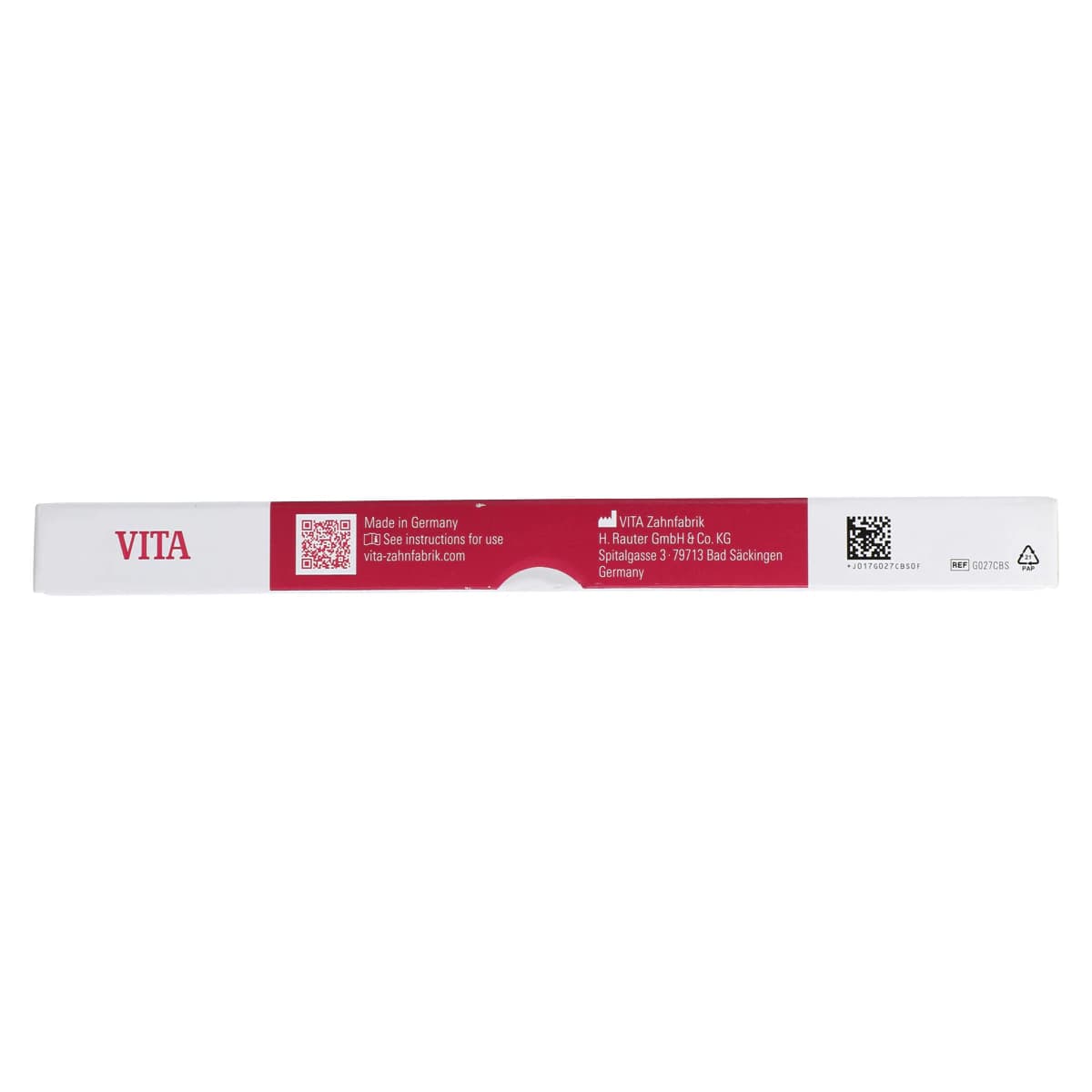 VITA Classical Shade Guide, A1-D4, with Bleached Shades 0M1-0M3, Autoclavable, 19 Tabs, 1/Pk, G027CBS thumbnail 4