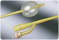 Bard Lubricath 2-Way Foley Catheter, Hydrogel Coated, Short Round Tip, 22 Fr, 30 cc Balloon - Foley Cath 30cc - Image 1