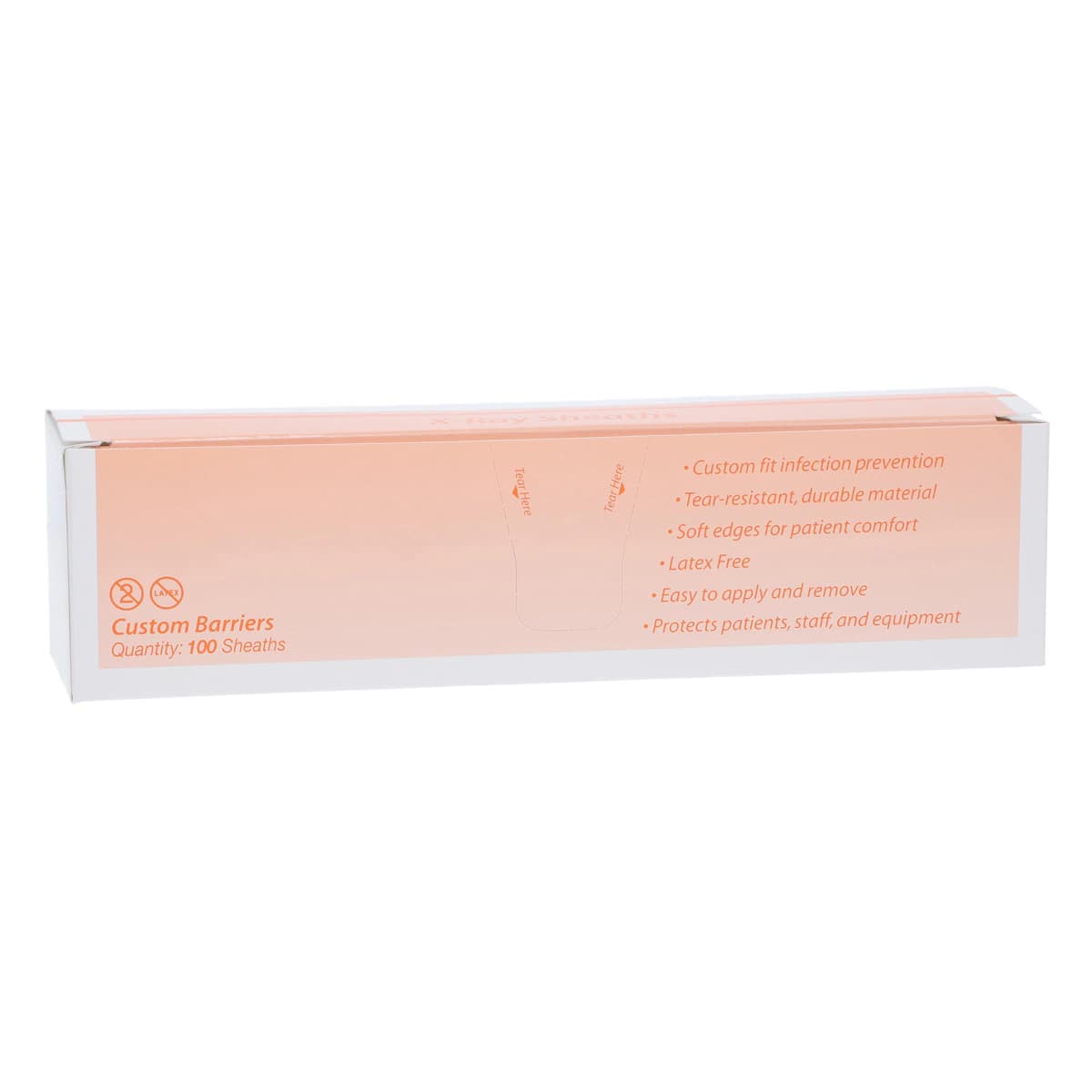 XIOS Plus Hygienic Sensor Sheaths, Size 1, 300/Box - XIOS Plus Hygienic Sensor Sheaths - Image 1