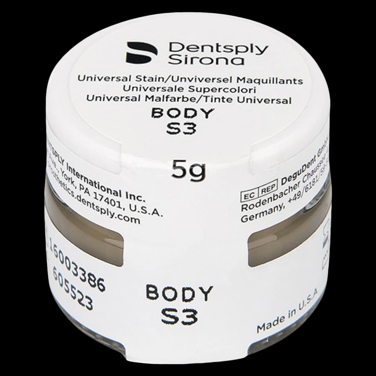 Dentsply Sirona DS Universal Stain S1, 5g Jar - Universal Stain - Image 1
