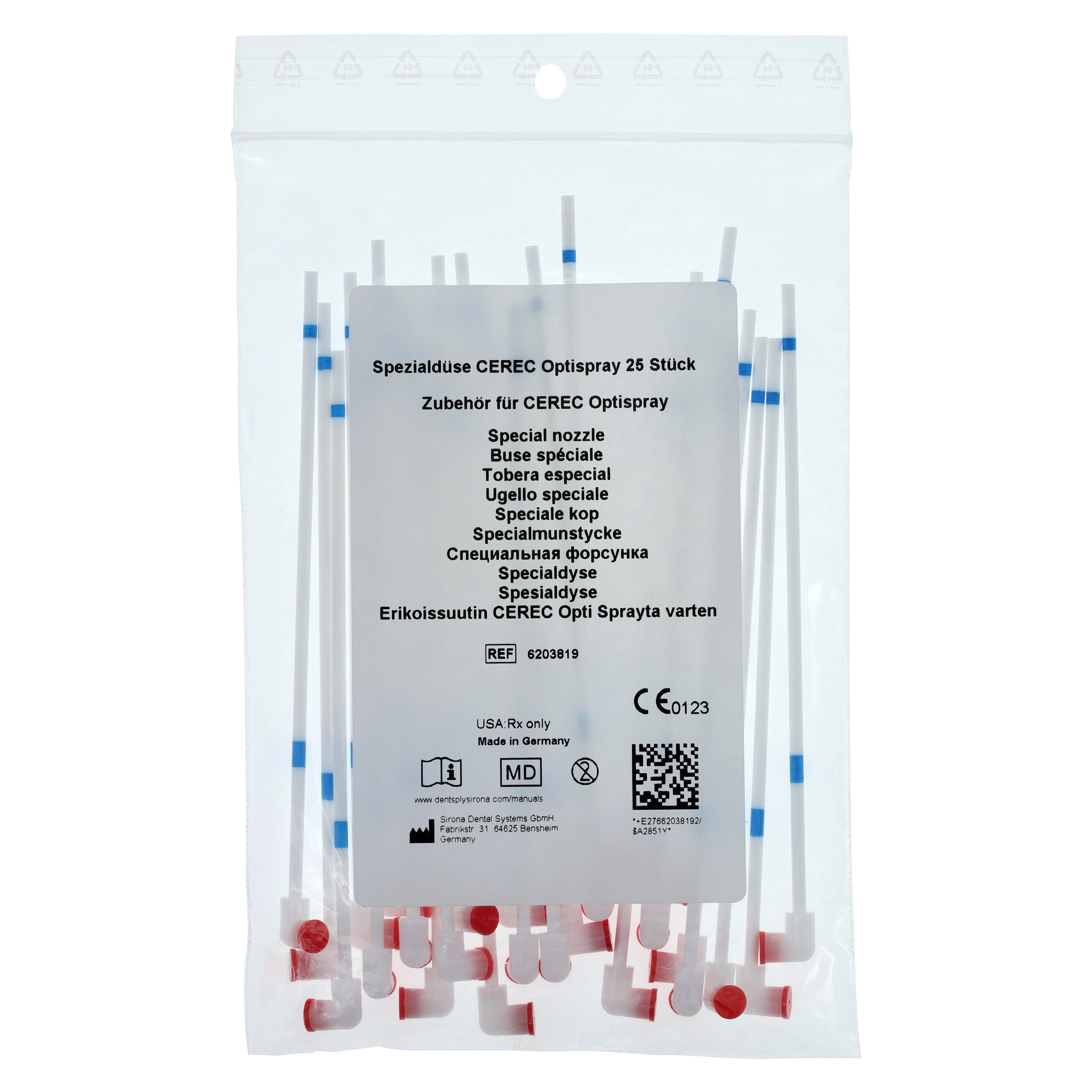 CEREC Optispray Replacement Nozzles, Flexible, 25/Pkg thumbnail 3