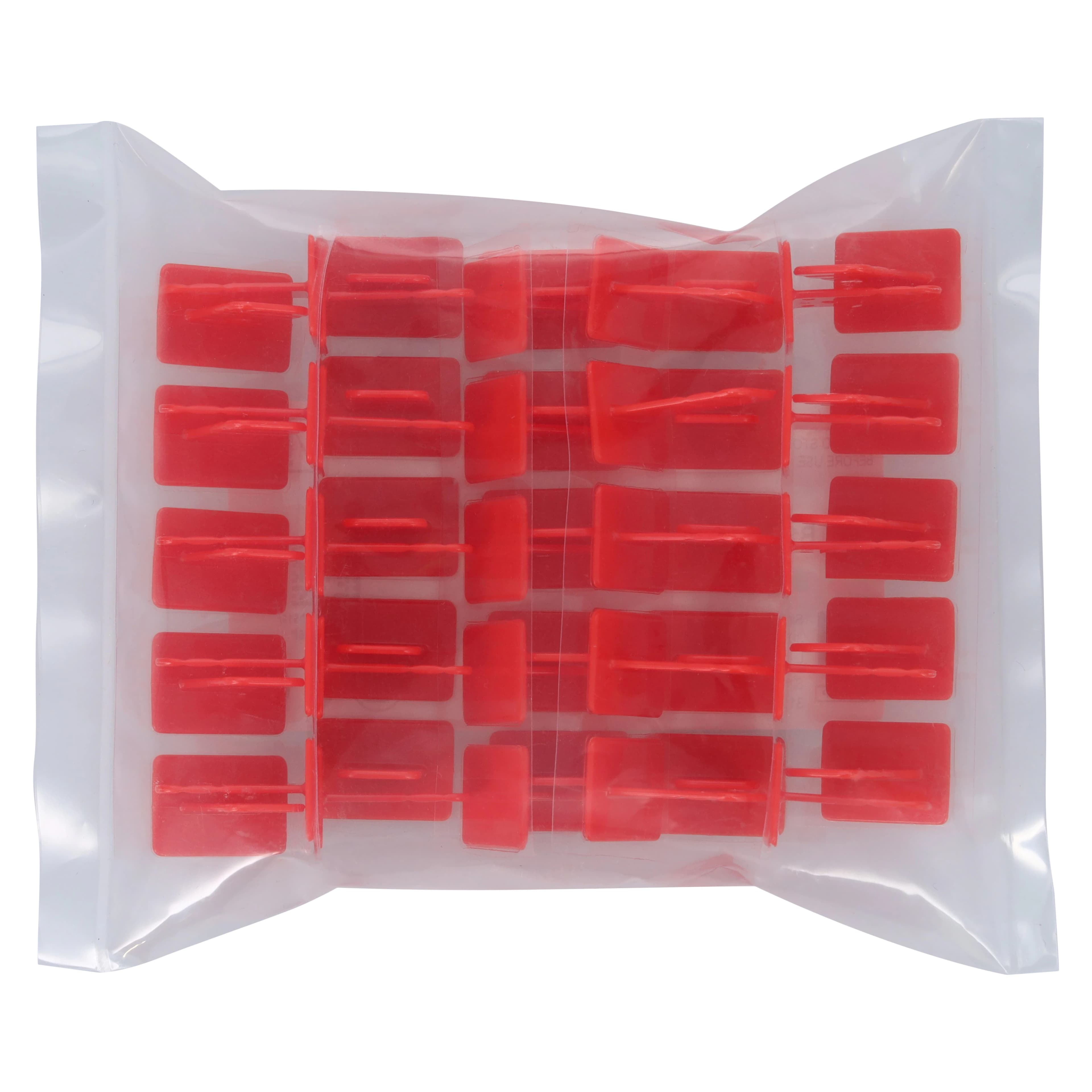 Schick AimRight Adhesive Sensor Holder Refill, Red, Universal, 50/Pkg, #EO112B thumbnail 2