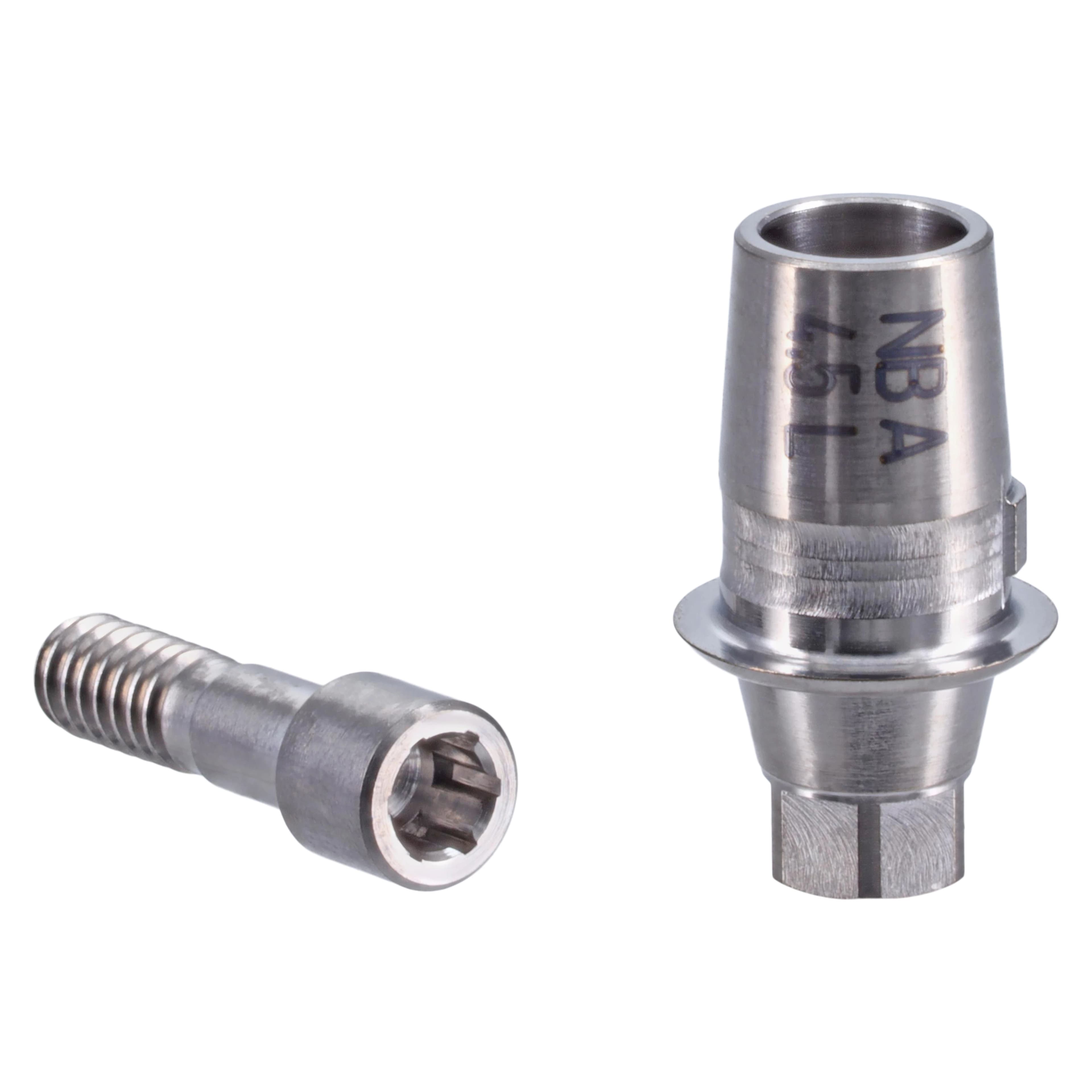 Sirona TiBase NB A 4.5 L Abutment Kit with Screw, Nobel Active/Replace Compatible thumbnail 2