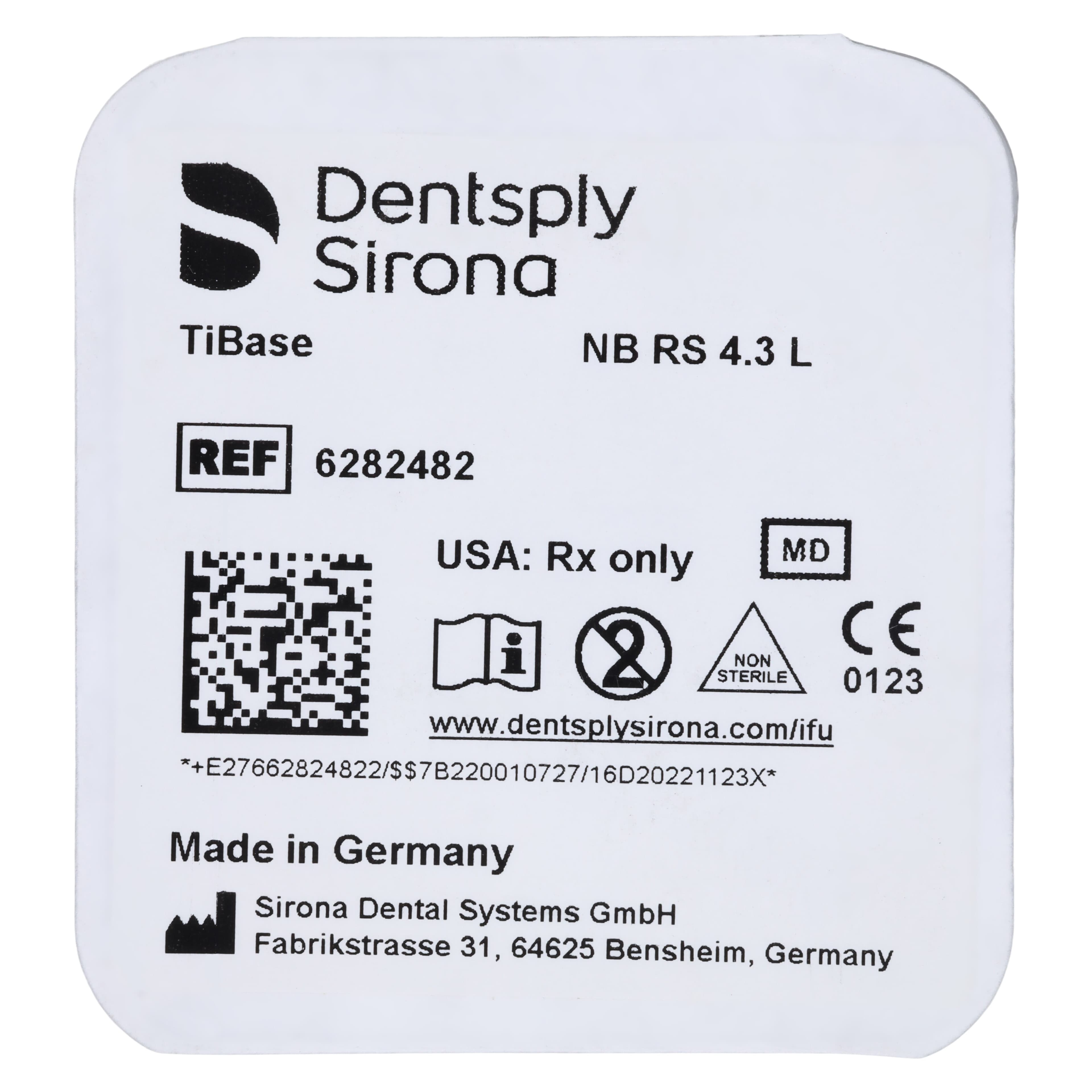 TiBase Kits, Nobel Biocare - TiBase NB RS 4.3 L, Replace® RP, M2 Abutment Screw thumbnail 3