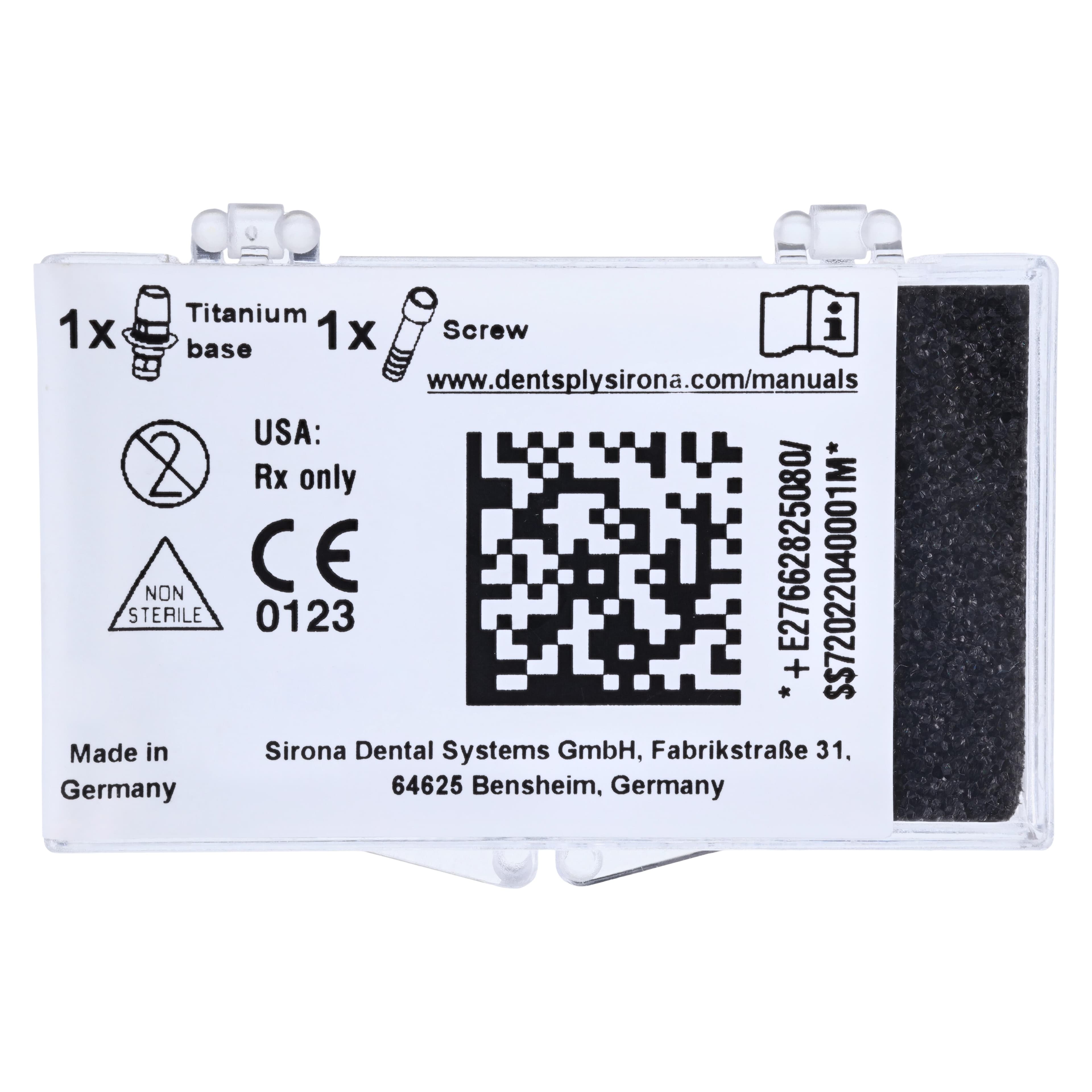 TiBase Kits, Nobel Biocare - TiBase NB RS 6.0 L, Replace®, M2 Abutment Screw thumbnail 5