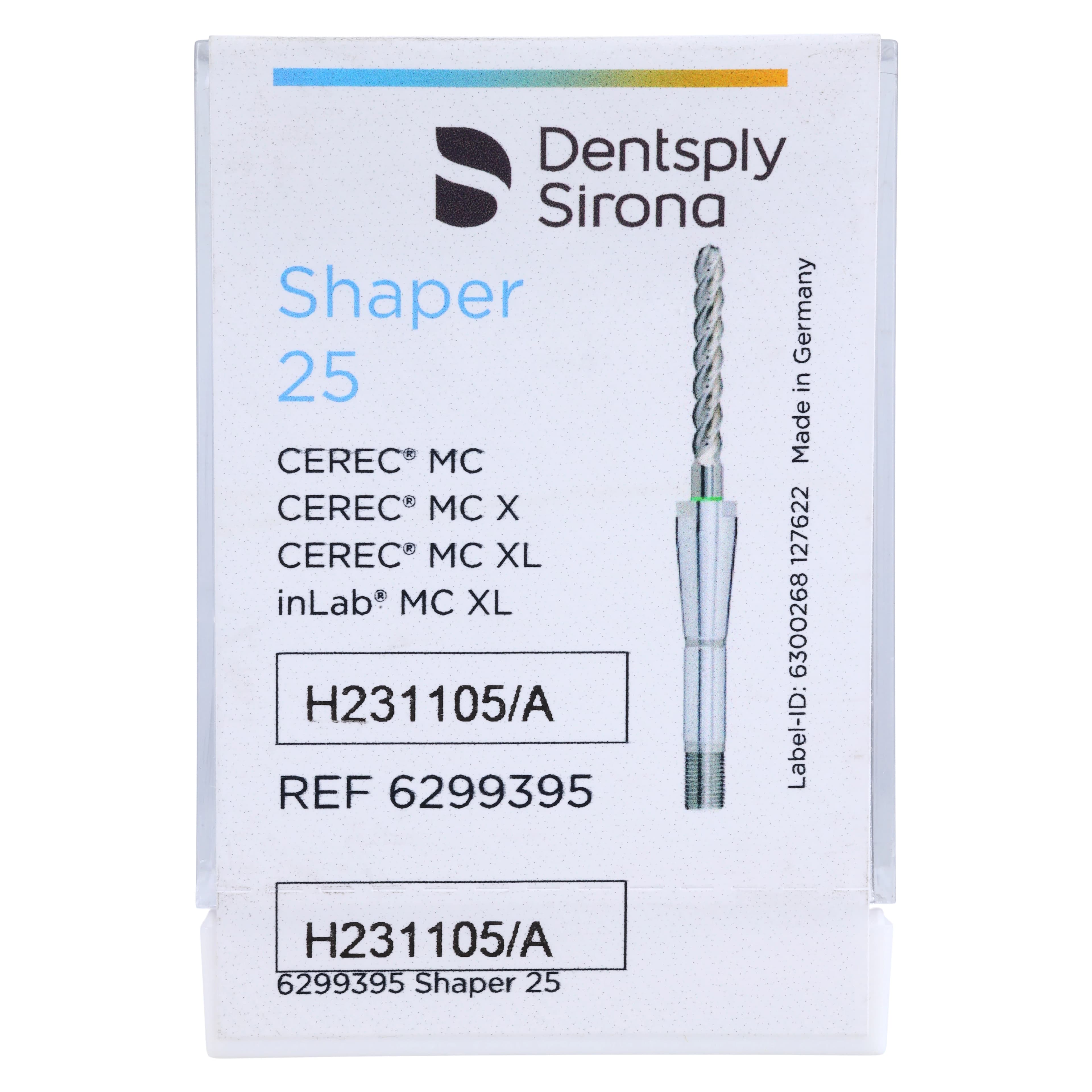 CEREC Carbide Milling Bur, Shaper 25, 2.5 mm, 3/Pkg thumbnail 5