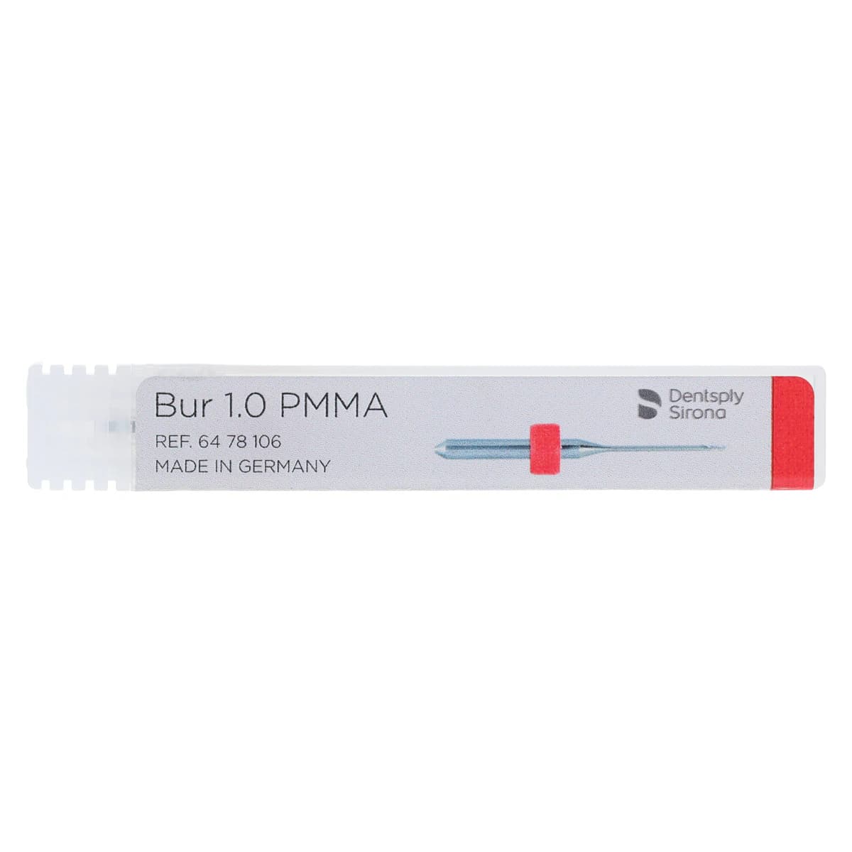 Sirona inLab MC X5 Milling Bur 1.0 PMMA, Red Ring, Carbide, 01KEZKNKWZGBCDPW5N0Y8SMZEH thumbnail 4