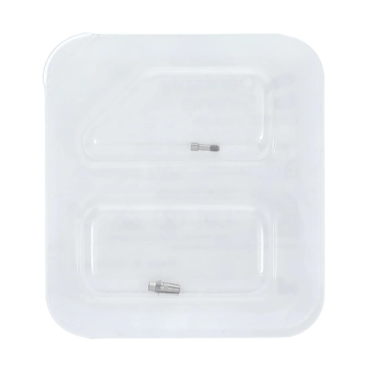 Dentsply Sirona CEREC TiBase Abutment Kit, BioHorizons Compatible, Connection 3.0 (Gray), Size S, 1 TiBase + 1 Abutment Screw - TiBase BH 3.0 S - Image 1