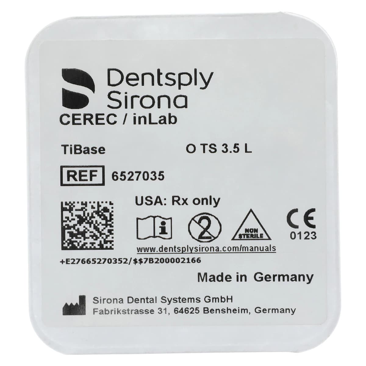 Sirona TiBase O TS 3.5 L Abutment Kit with Screw, Osstem/Hiossen Compatible thumbnail 2
