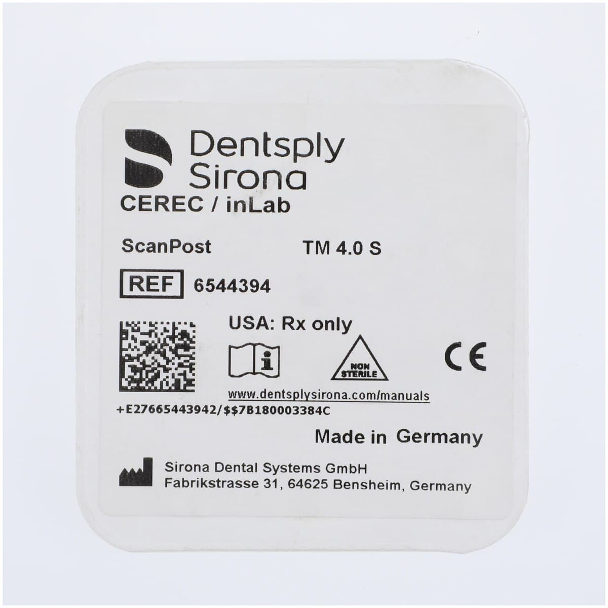 ScanPost TM 4.0 S, Thommen Medical 4mm Implant Diameter, Size S Connection, 1/Pkg thumbnail 2