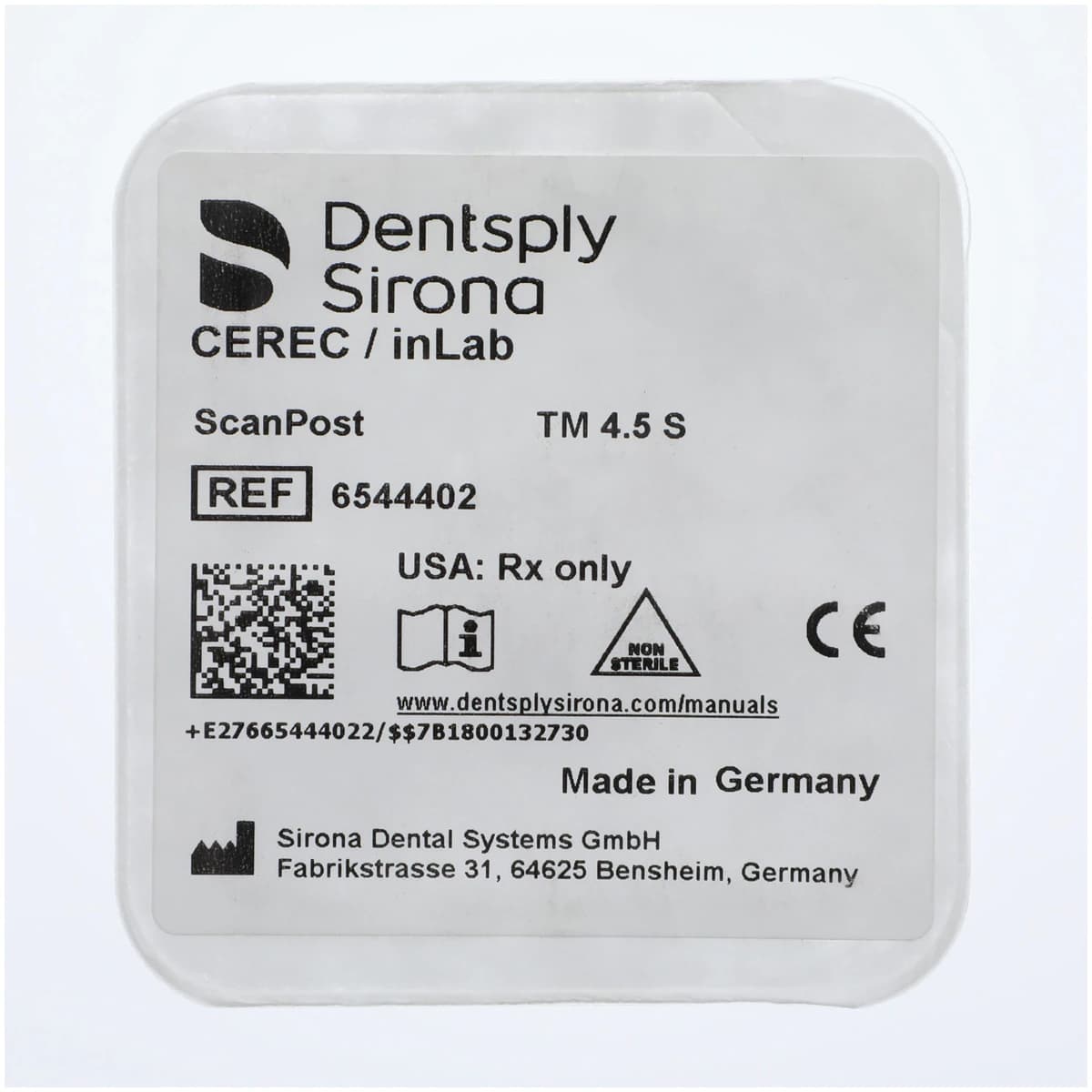 ScanPost TM 4.5 S, Thommen Medical, 4.5mm Diameter, S Connection, 1/Pkg thumbnail 2