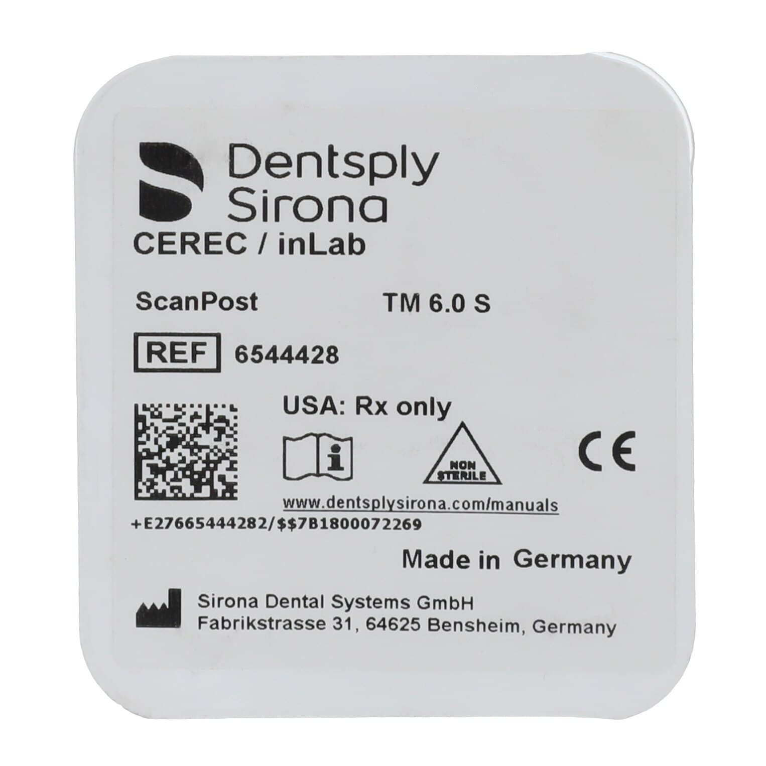 ScanPost TM 6.0 S, Thommen Medical 6mm, Size S, 1/Pkg, 01KEZKNKX48TE5N4NP065QAR5S - ScanPost TM 6.0 S - Image 1