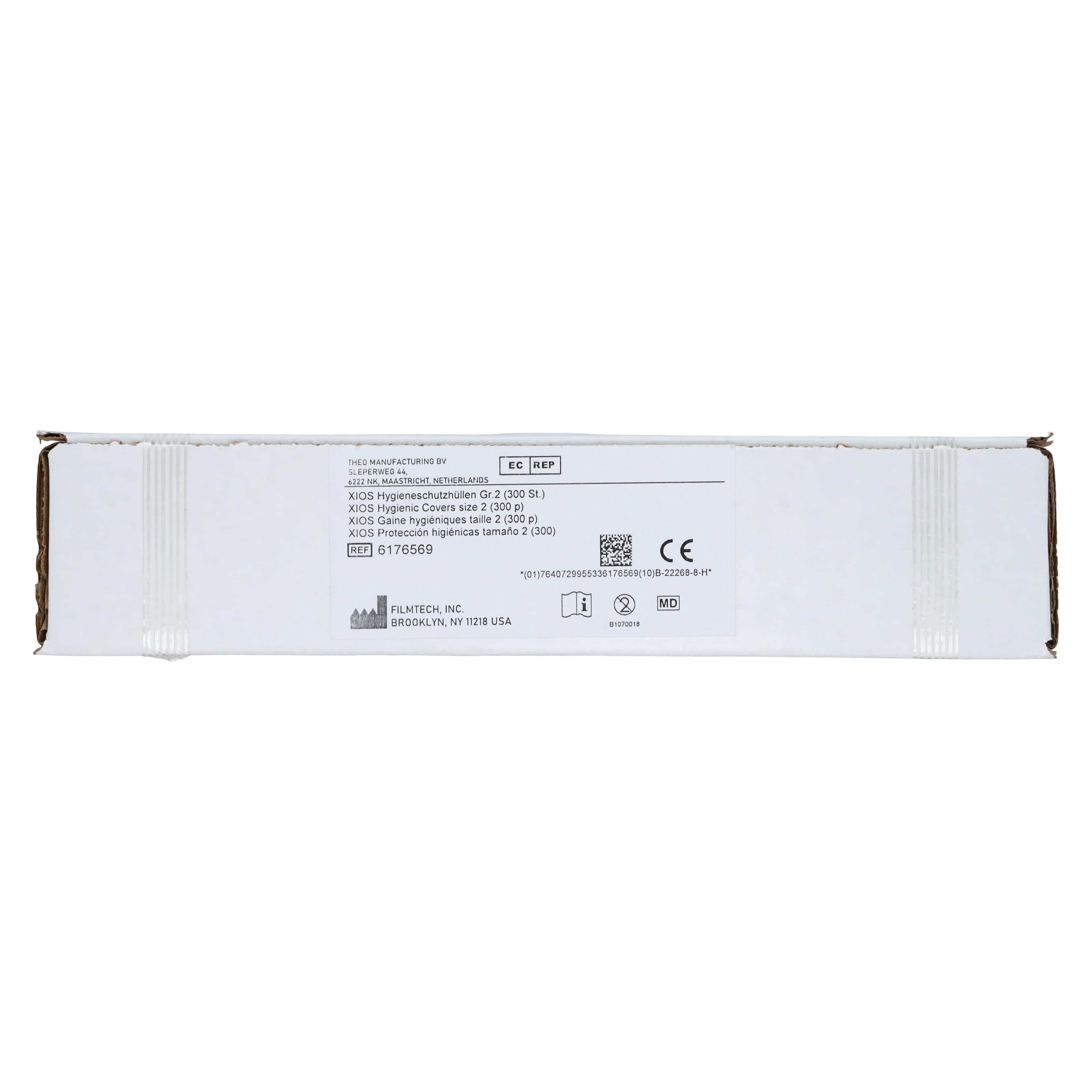 Sirona XIOS Hygienic Sleeves, Size 2, Clear, 300/Box (Discontinued, Replaced by Item #14600826) thumbnail 4