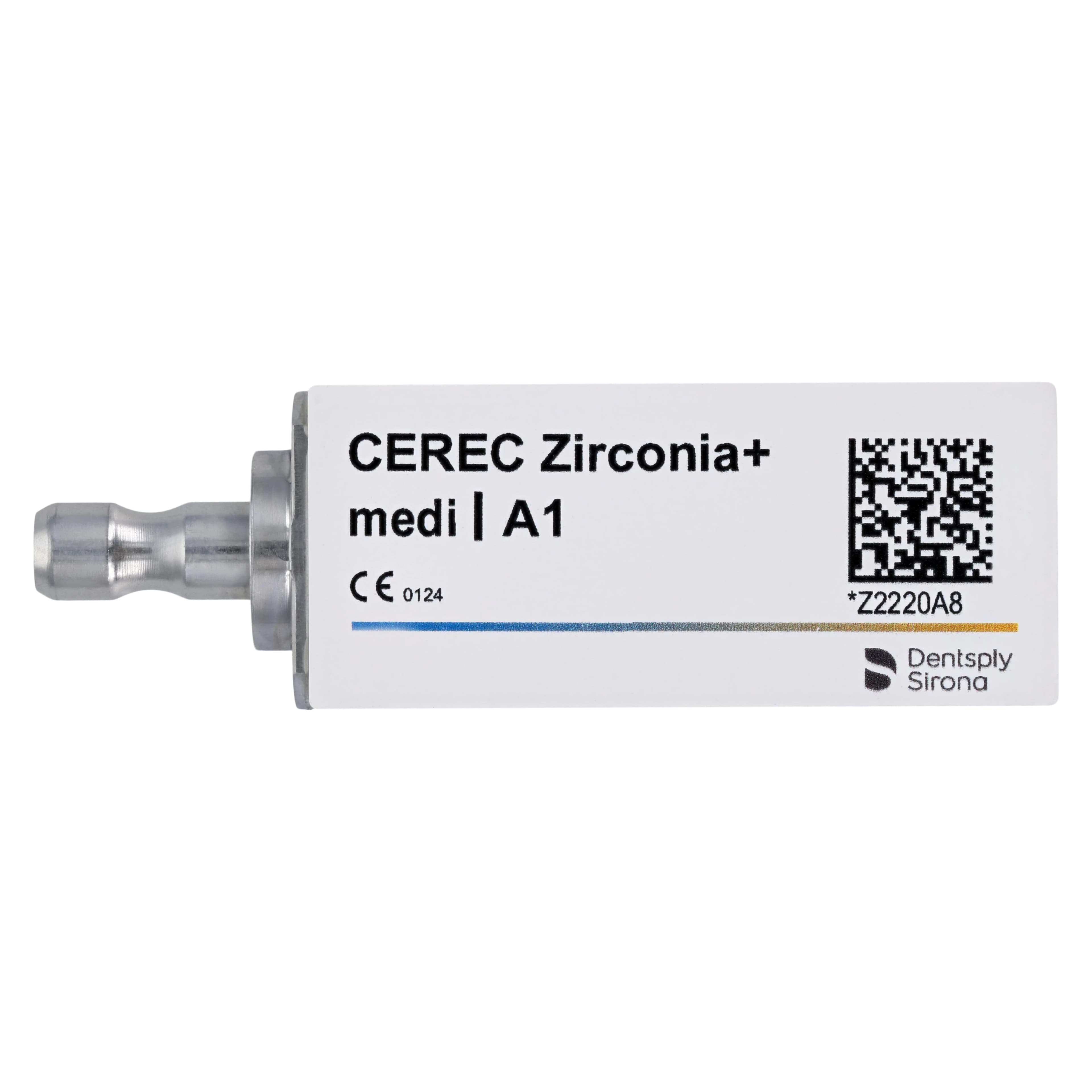 CEREC Zirconia+ CAD/CAM Milling Blocks, Medi Size, Shade A1, 3/Pkg thumbnail 2