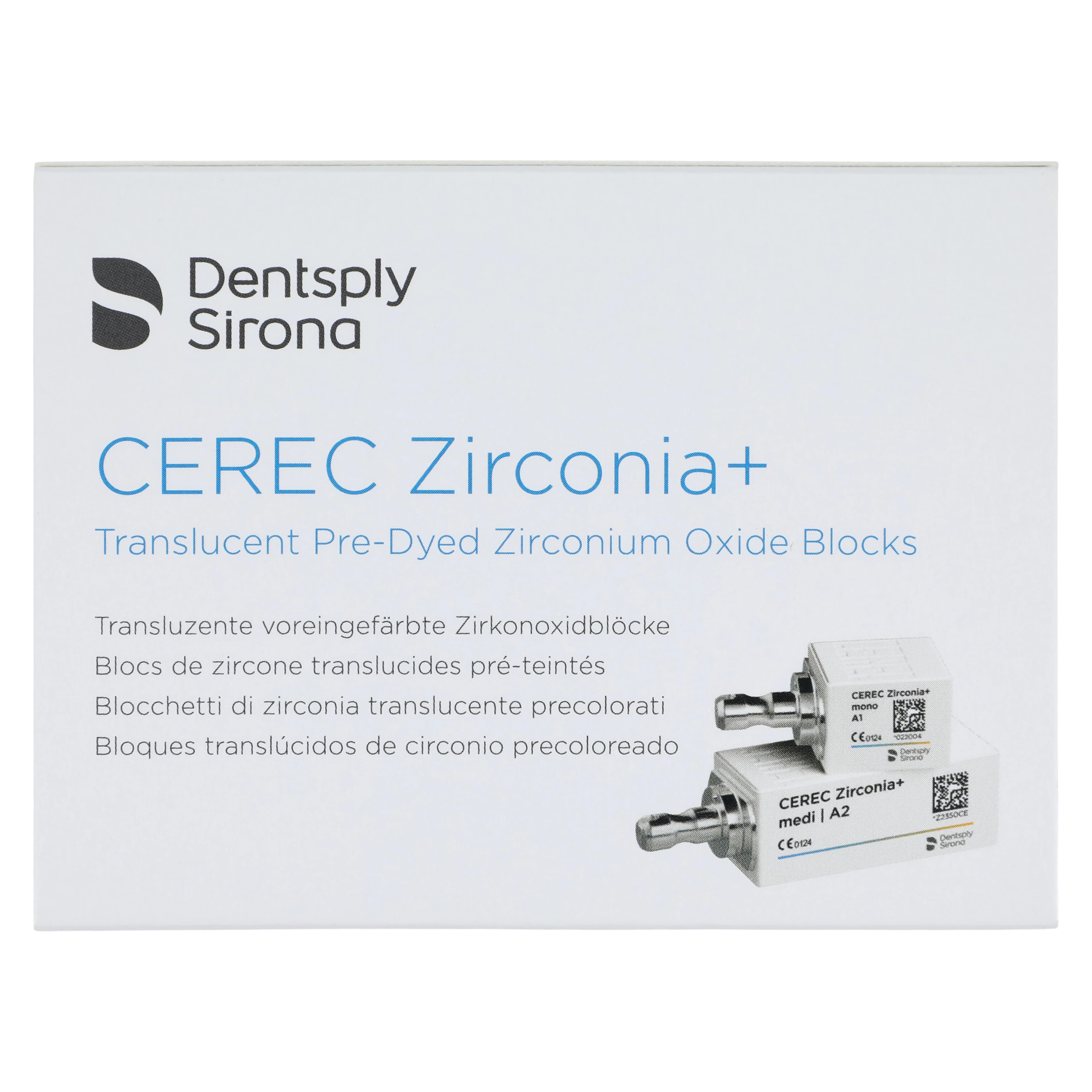 CEREC Zirconia+ CAD/CAM Milling Blocks, Medi Size, Shade A3, 3/Box thumbnail 5