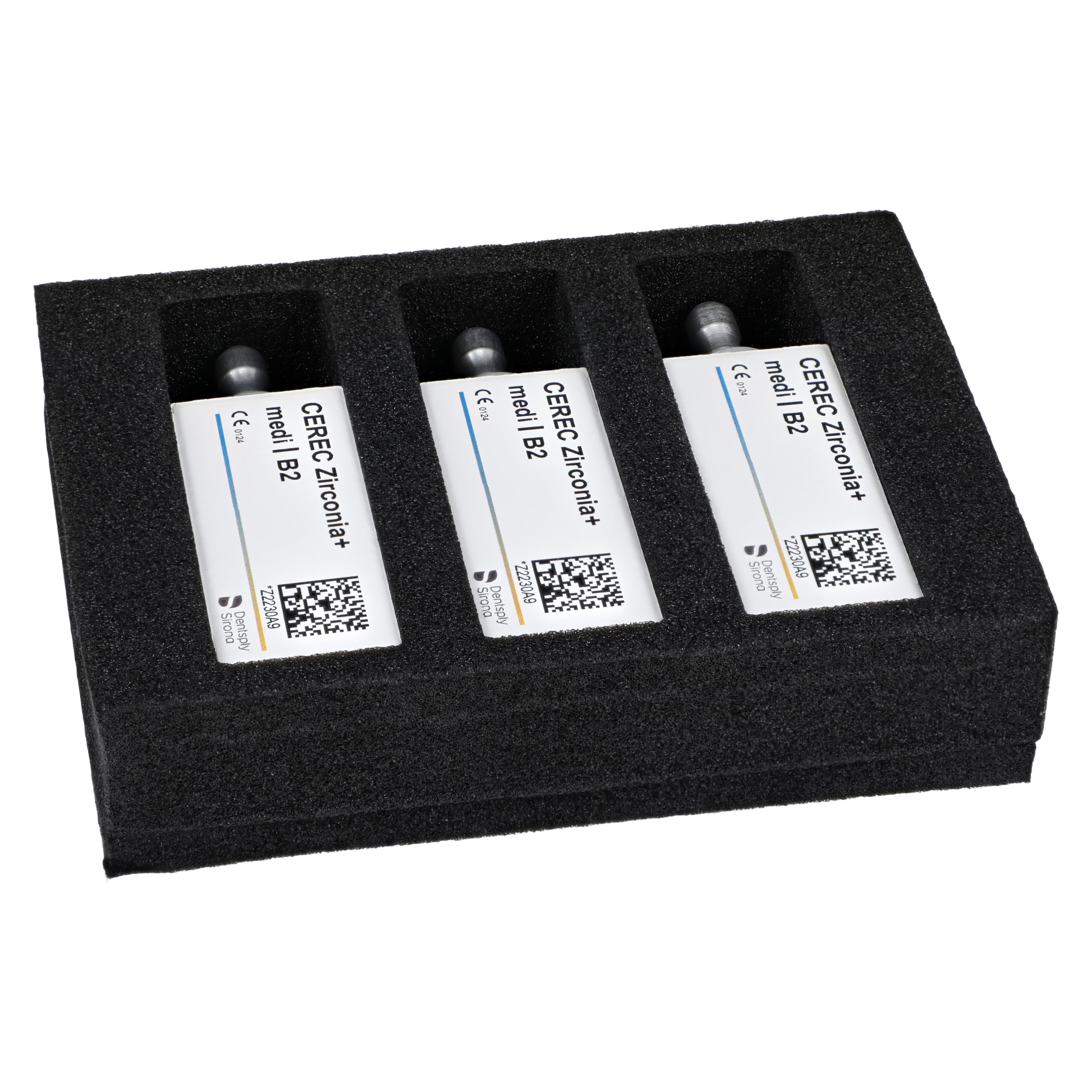 CEREC Zirconia+ CAD/CAM Milling Blocks, Medi Size, Shade B2, 3/Box thumbnail 3