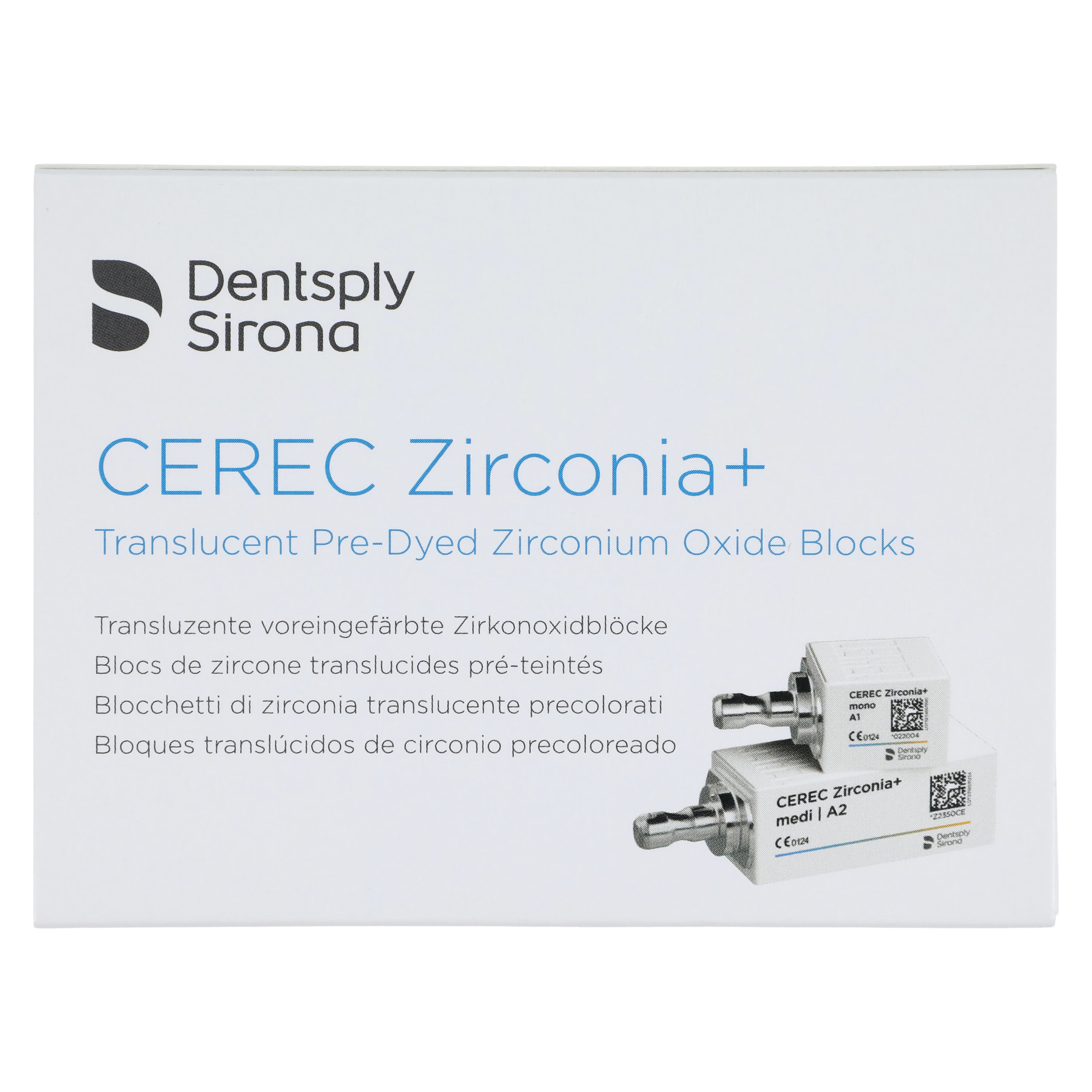CEREC Zirconia+ CAD/CAM Milling Blocks, Medi Size, Shade B2, 3/Box thumbnail 5