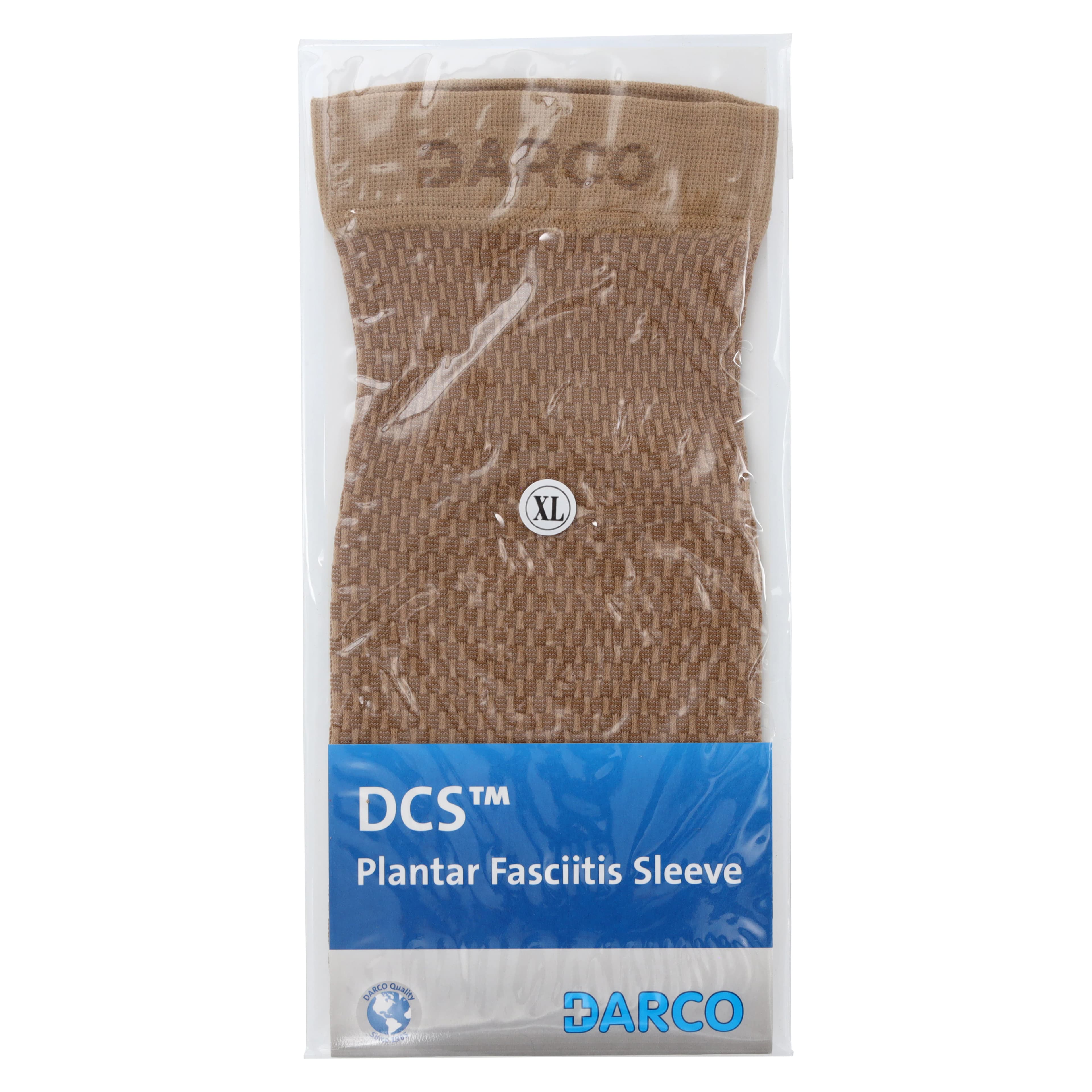 Darco DCS Compression Sleeve, Tan, X-Large (Men's 13.5 and Up), Adult Foot 11-15" thumbnail 4