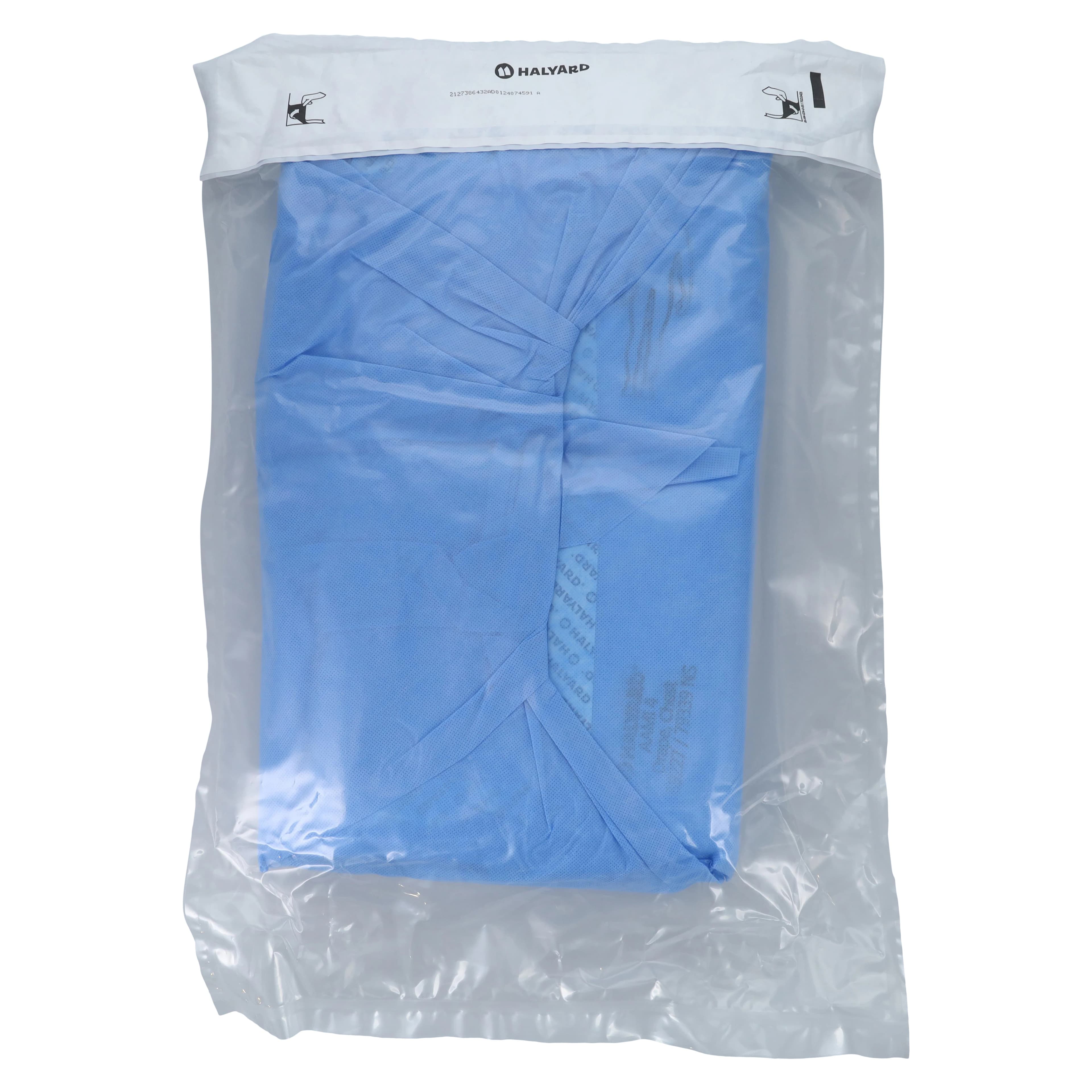 Halyard Sterile Fenestrated Chest Surgical Drape, 13" x 14" Fenestration, 100" x 72" x 124" thumbnail 2