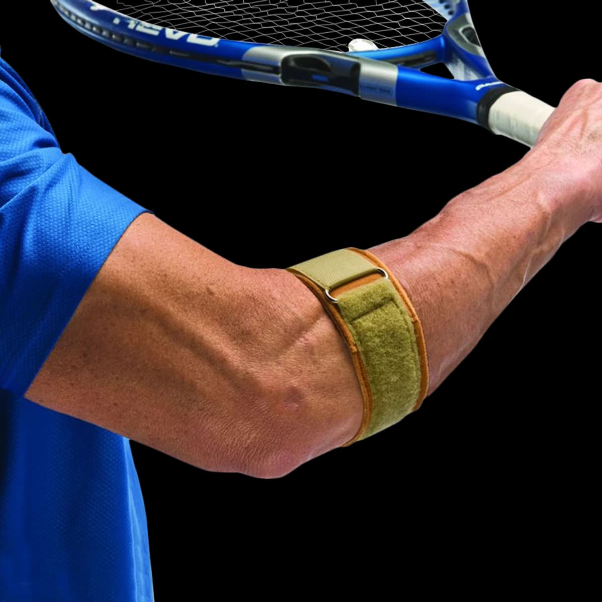 Cho-Pat Forearm Strap for Tennis Elbow, Size Small (9-10.5") - Forearm Strap - Image 1