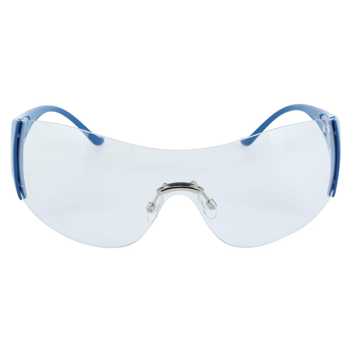 Roma Eyewear Clear Lens, Blue Frame, Each thumbnail 3