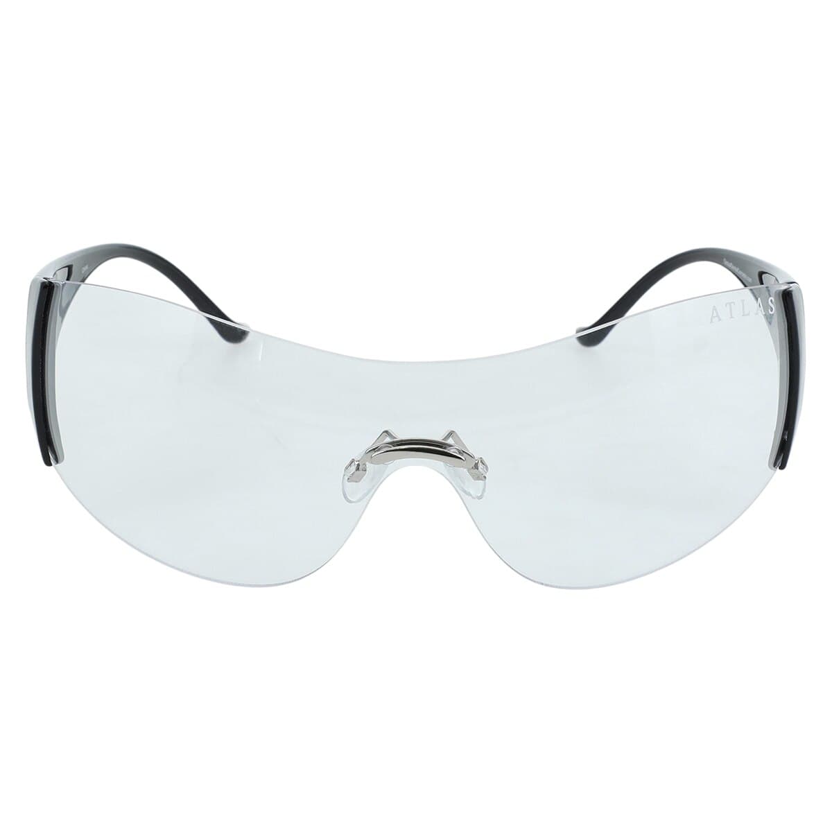 Roma Safety Eyewear, Clear Lens, Black Frame thumbnail 3