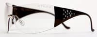 Roma Safety Eyewear, Clear Lens, Black Frame thumbnail 2