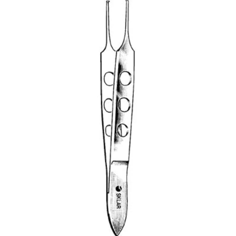 Sklar Instruments Bishop Harmon Forceps, 3.5 Inch - Forcep Bishop Harmon 3.5" - Image 1