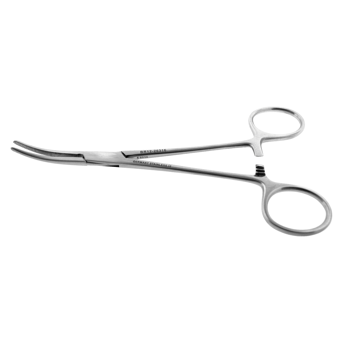 Crile Forceps, Curved, 6-1/4" Stainless Steel, Each - Forceps Crile Curved - Image 1