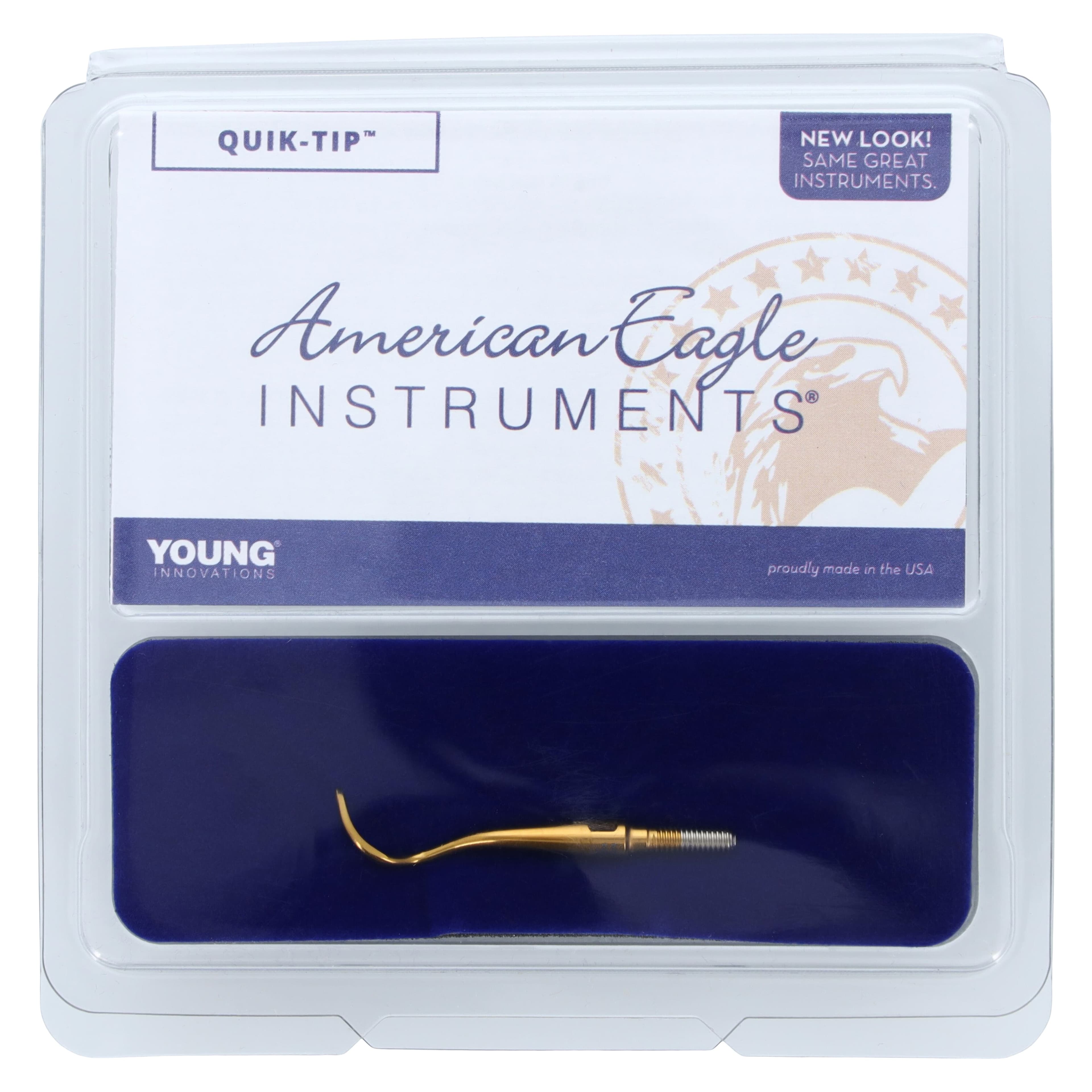 American Eagle Instruments Eagle Claw B XP Quik-Tip Scaler, Cone Socket, Carbon Steel, AESECBXPQT thumbnail 3