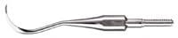 American Eagle Instruments Quik-Tips Talon Tough Scaler Tip, H7 Universal Anterior Sickle, Stainless Steel, Cone Socket, AESH7TTQT - Quik-Tips™ Talon Tough™ Scalers – H7 - Quik-Tips™ Talon Tough™ Scalers – H7 - Image 1