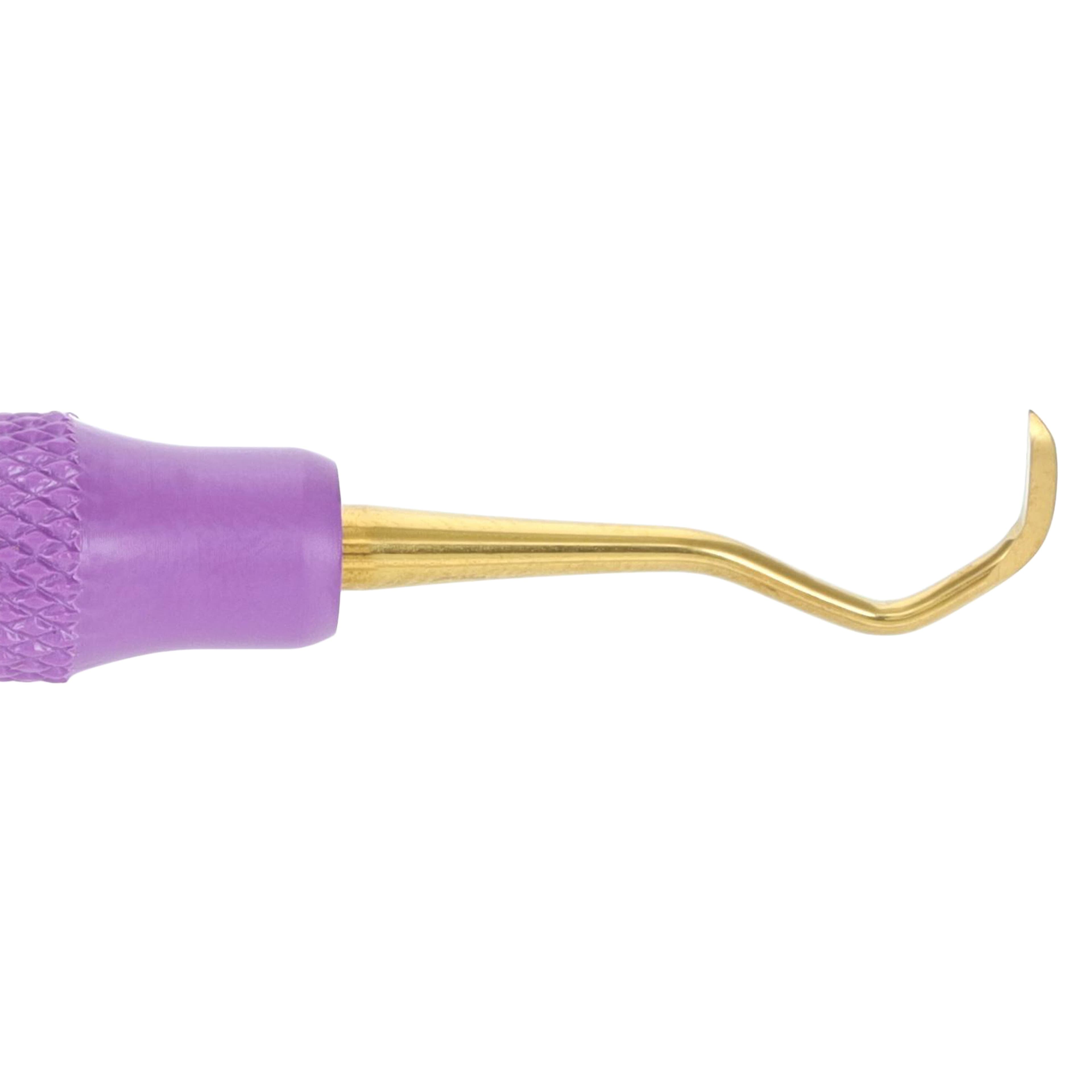 American Eagle XP Sickle Scaler, Double End, H5/33, EagleLite Resin Handle, Purple, AESH5-33XPX thumbnail 4